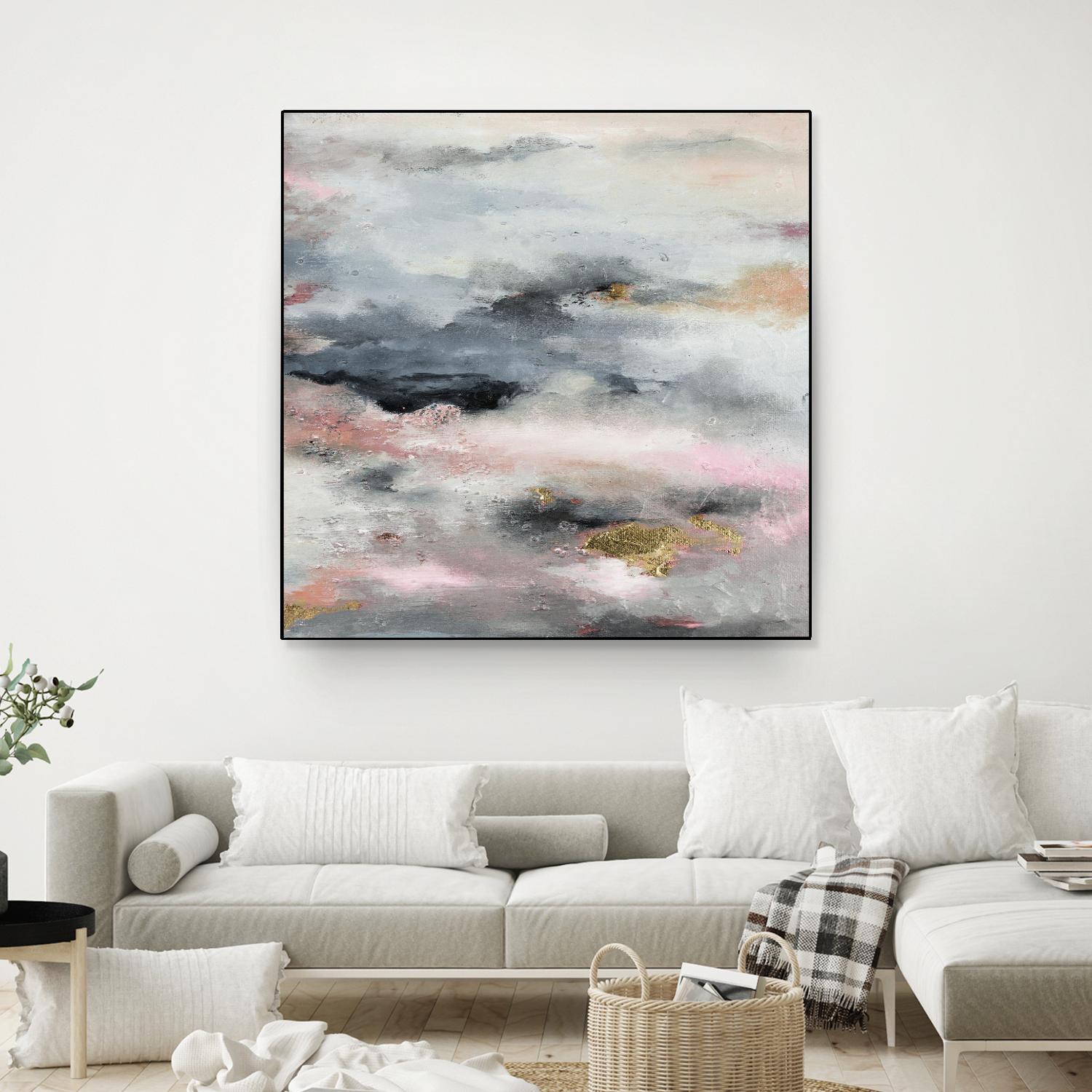A Blush In The Dark (Square) by Patricia Pinto on GIANT ART - abstract