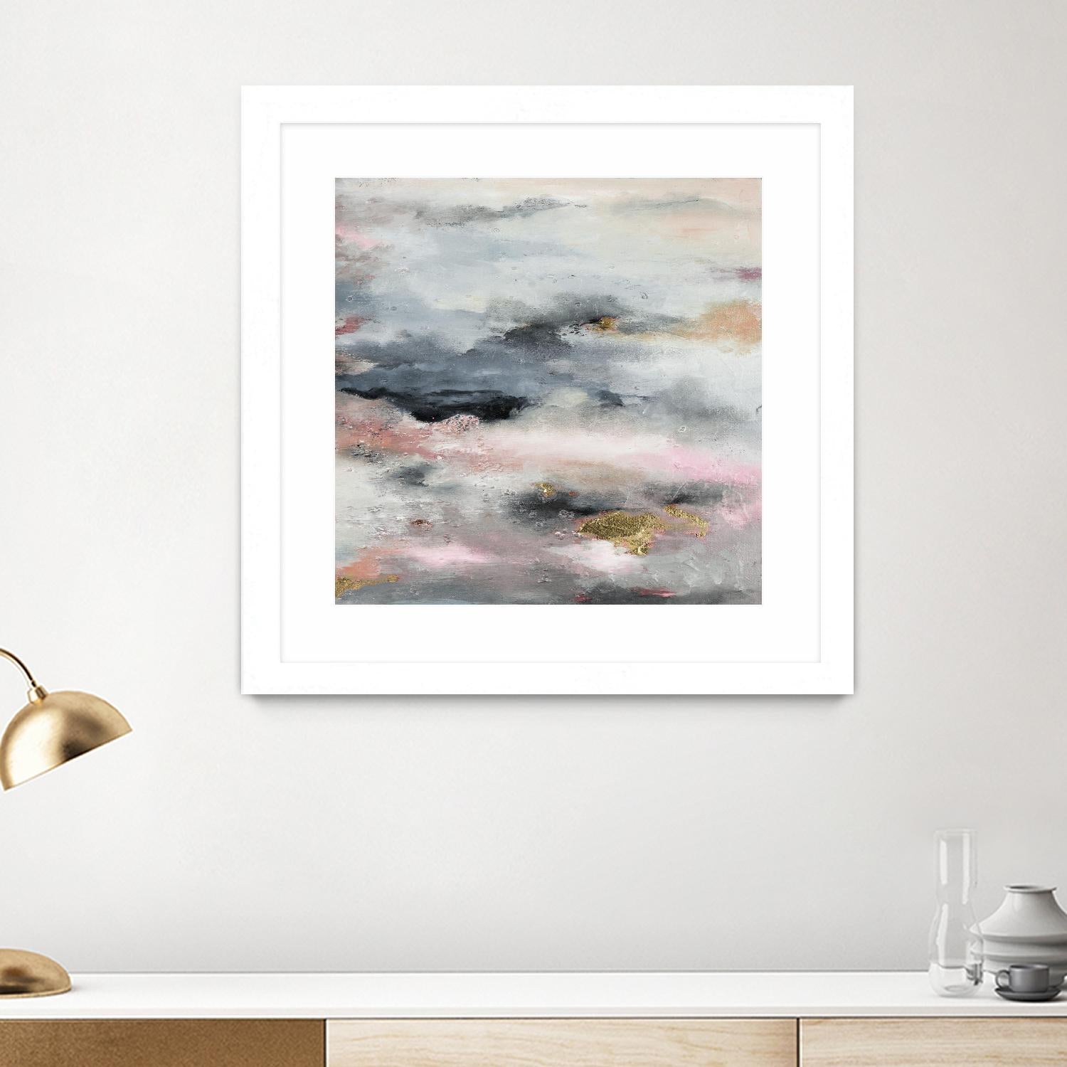 A Blush In The Dark (Square) by Patricia Pinto on GIANT ART - abstract
