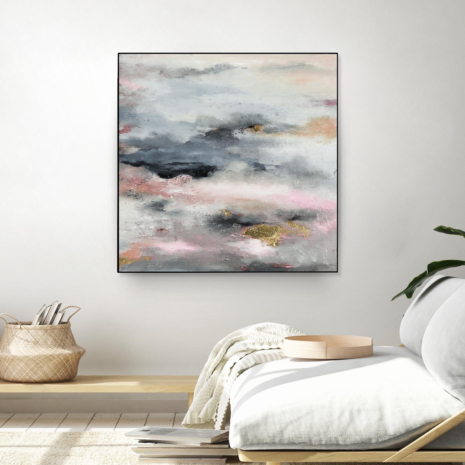 A Blush In The Dark (Square) by Patricia Pinto on GIANT ART - abstract