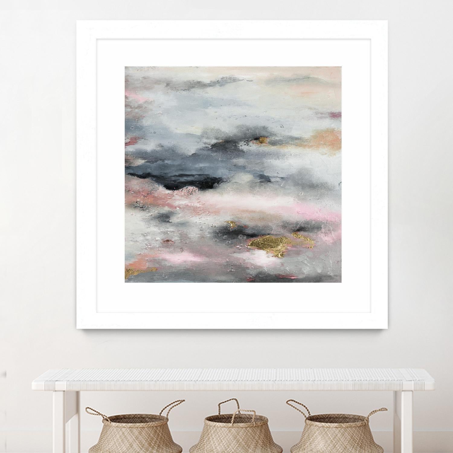 A Blush In The Dark (Square) by Patricia Pinto on GIANT ART - abstract