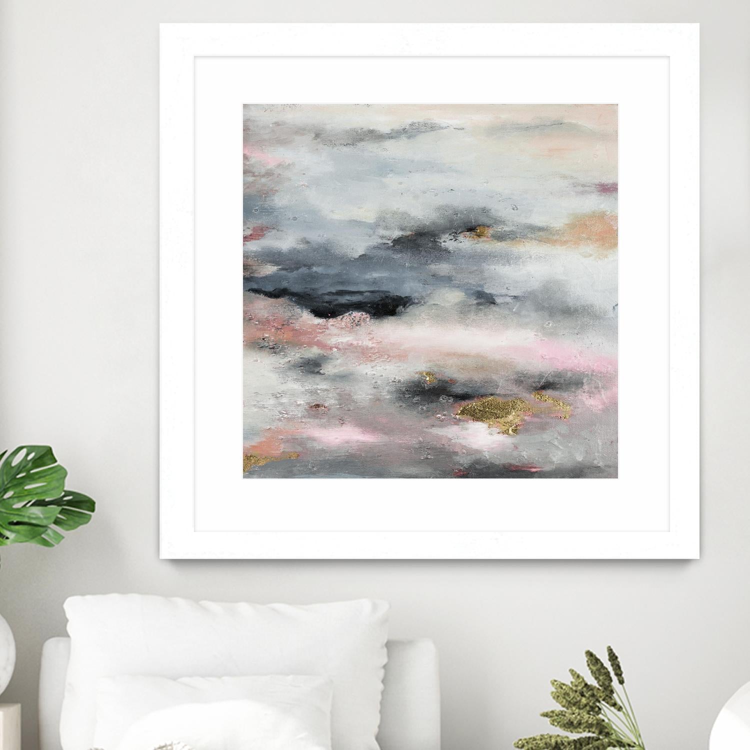 A Blush In The Dark (Square) by Patricia Pinto on GIANT ART - abstract