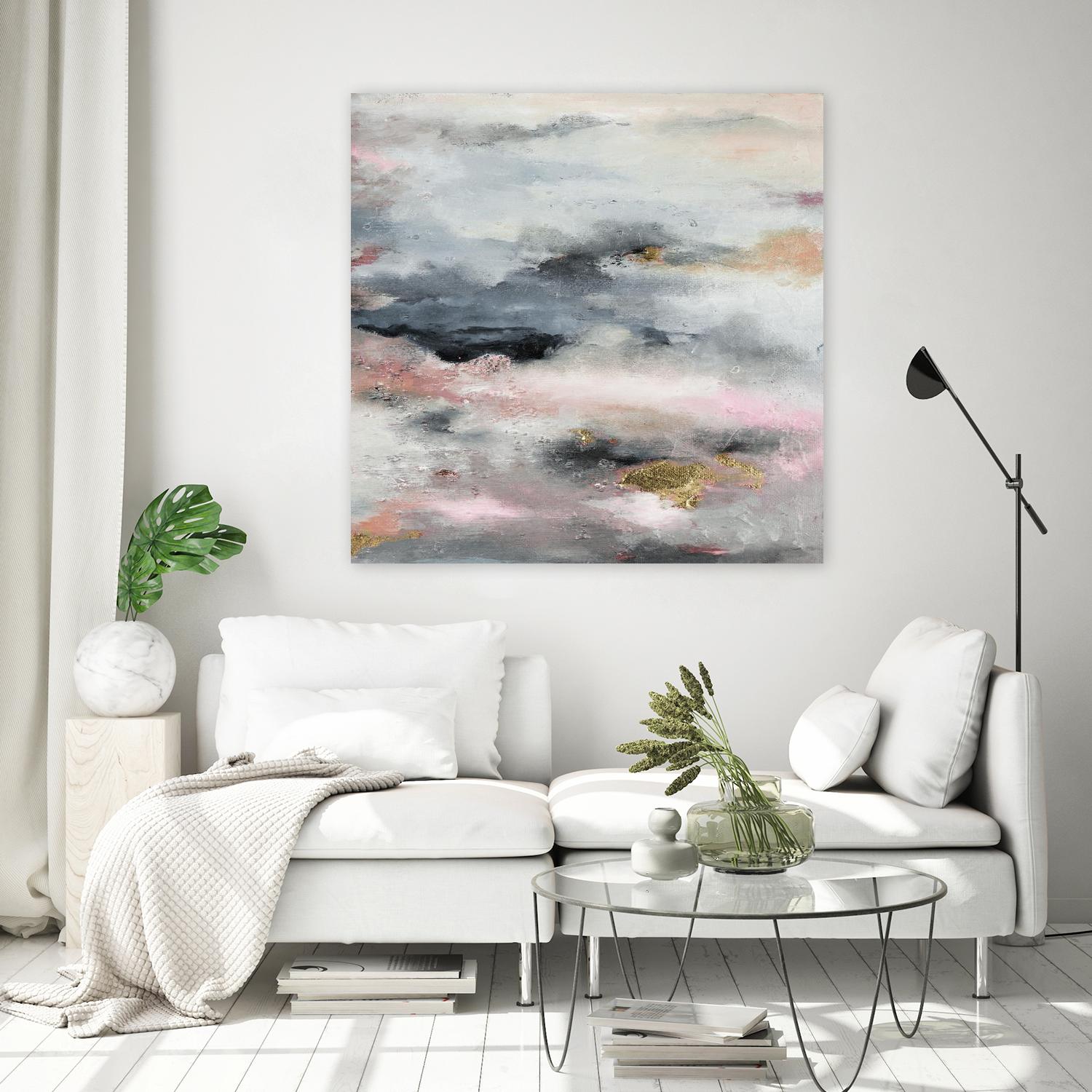 A Blush In The Dark (Square) by Patricia Pinto on GIANT ART - abstract