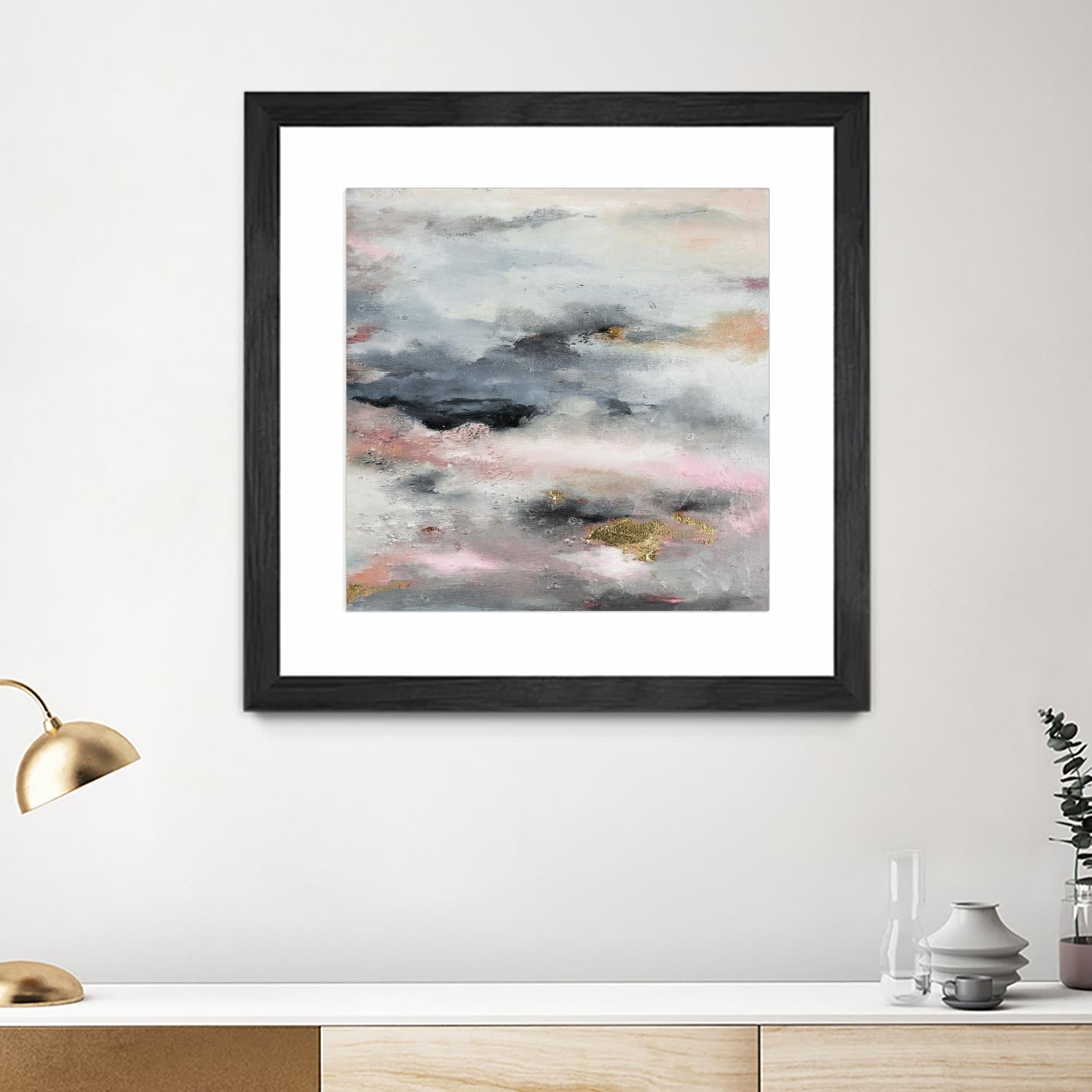 A Blush In The Dark (Square) by Patricia Pinto on GIANT ART - abstract