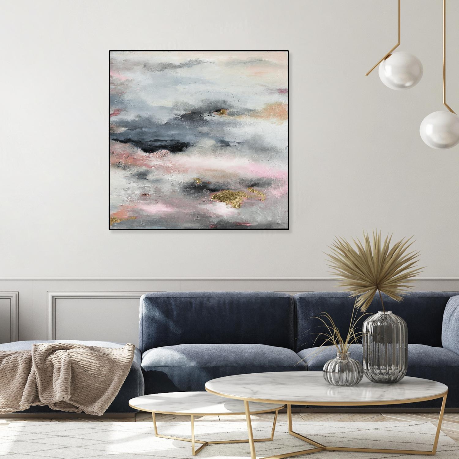 A Blush In The Dark (Square) by Patricia Pinto on GIANT ART - abstract