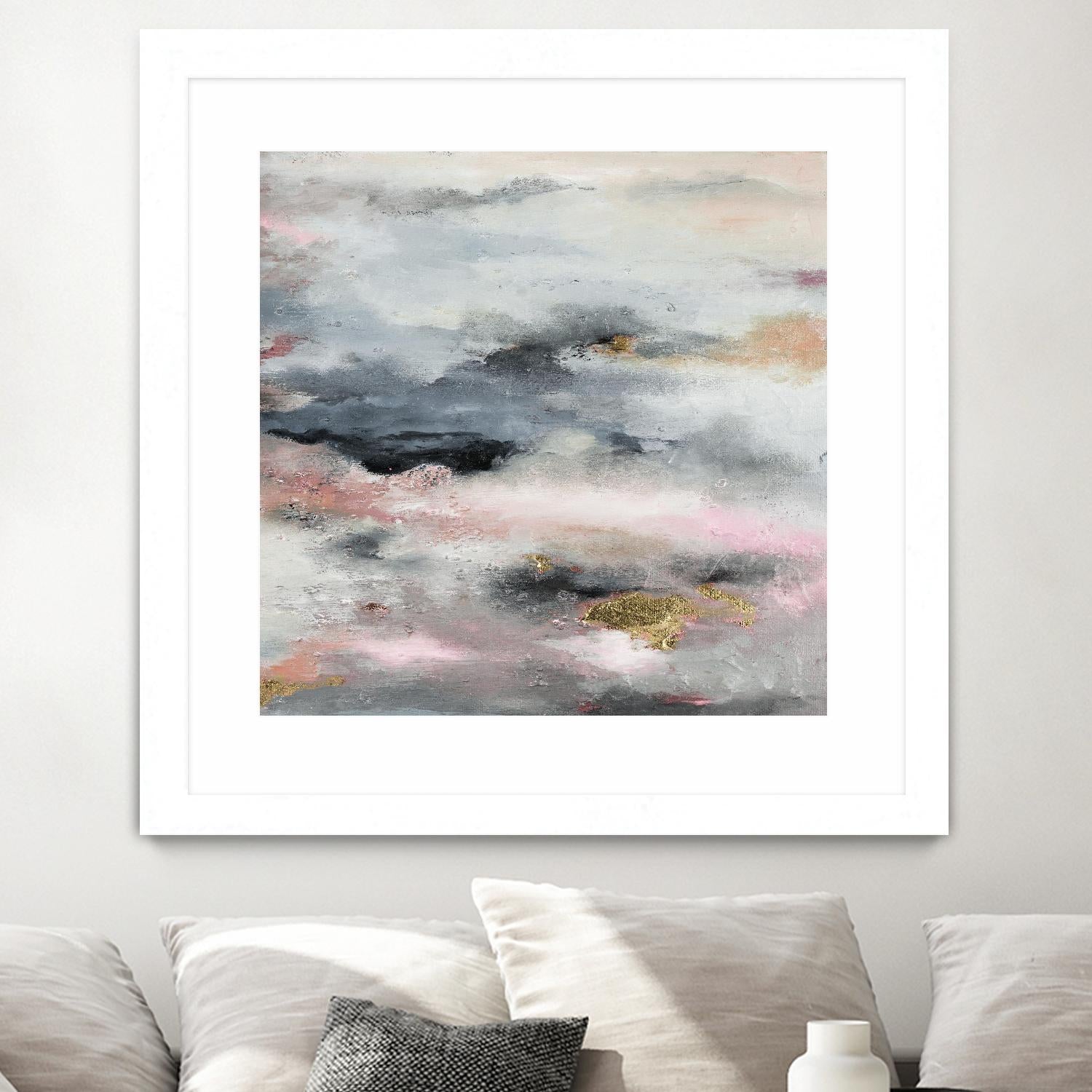 A Blush In The Dark (Square) by Patricia Pinto on GIANT ART - abstract