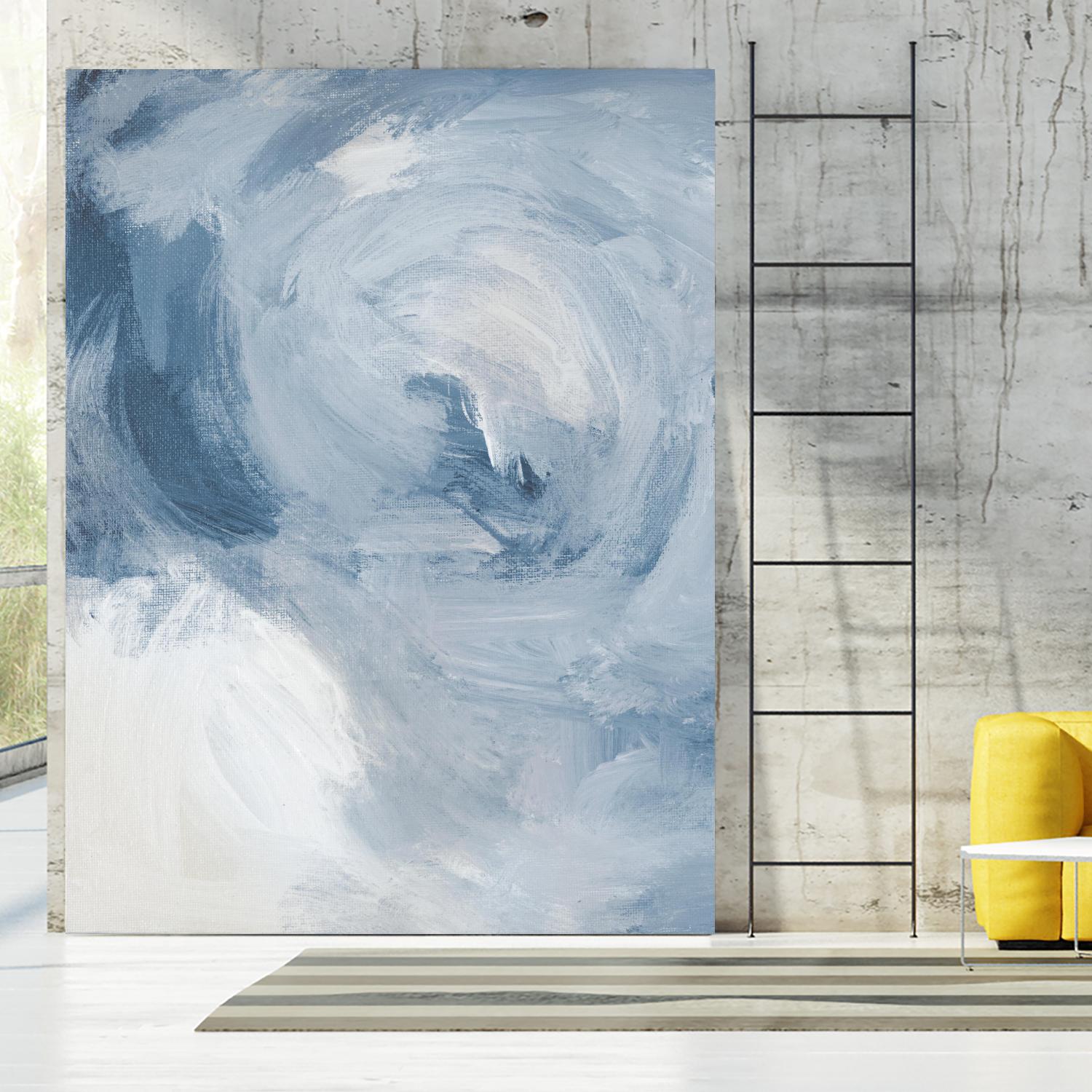 Blue Cloudy Dreams II by Lanie Loreth on GIANT ART - abstract