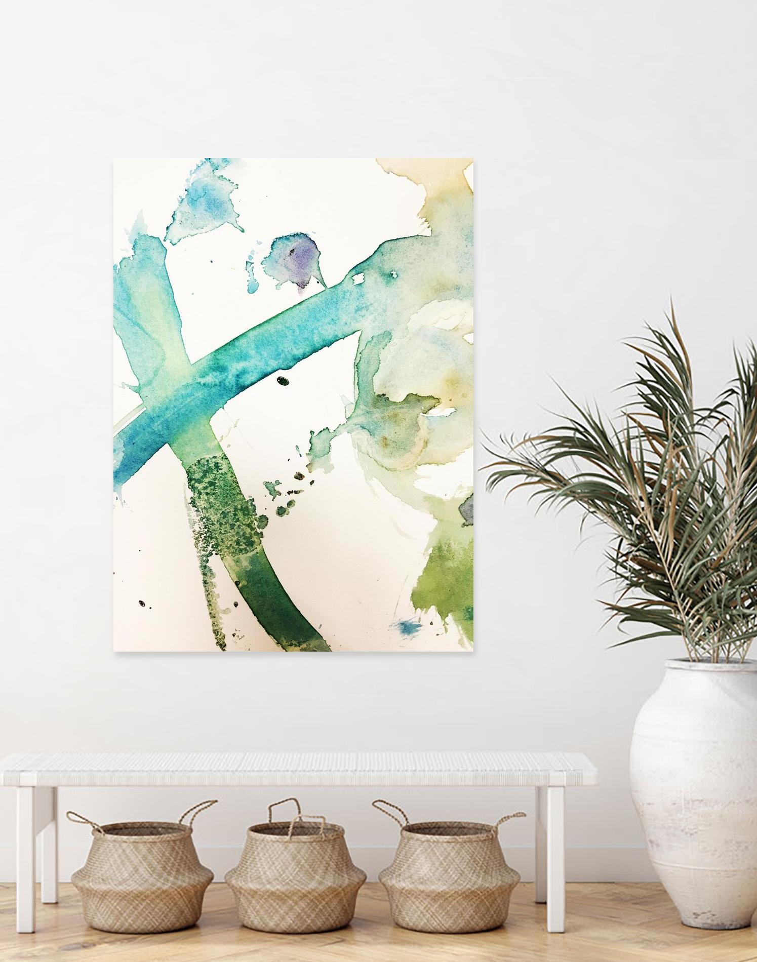 Child's Play I by Susan Bryant on GIANT ART - multi abstract