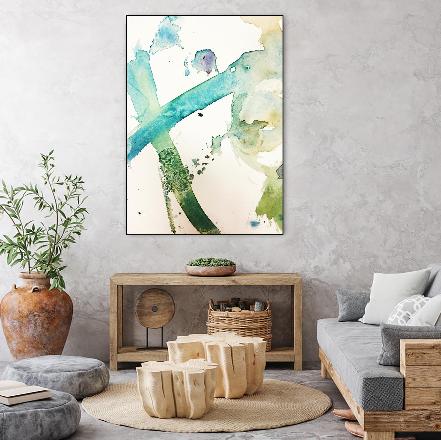 Child's Play I by Susan Bryant on GIANT ART - multi abstract