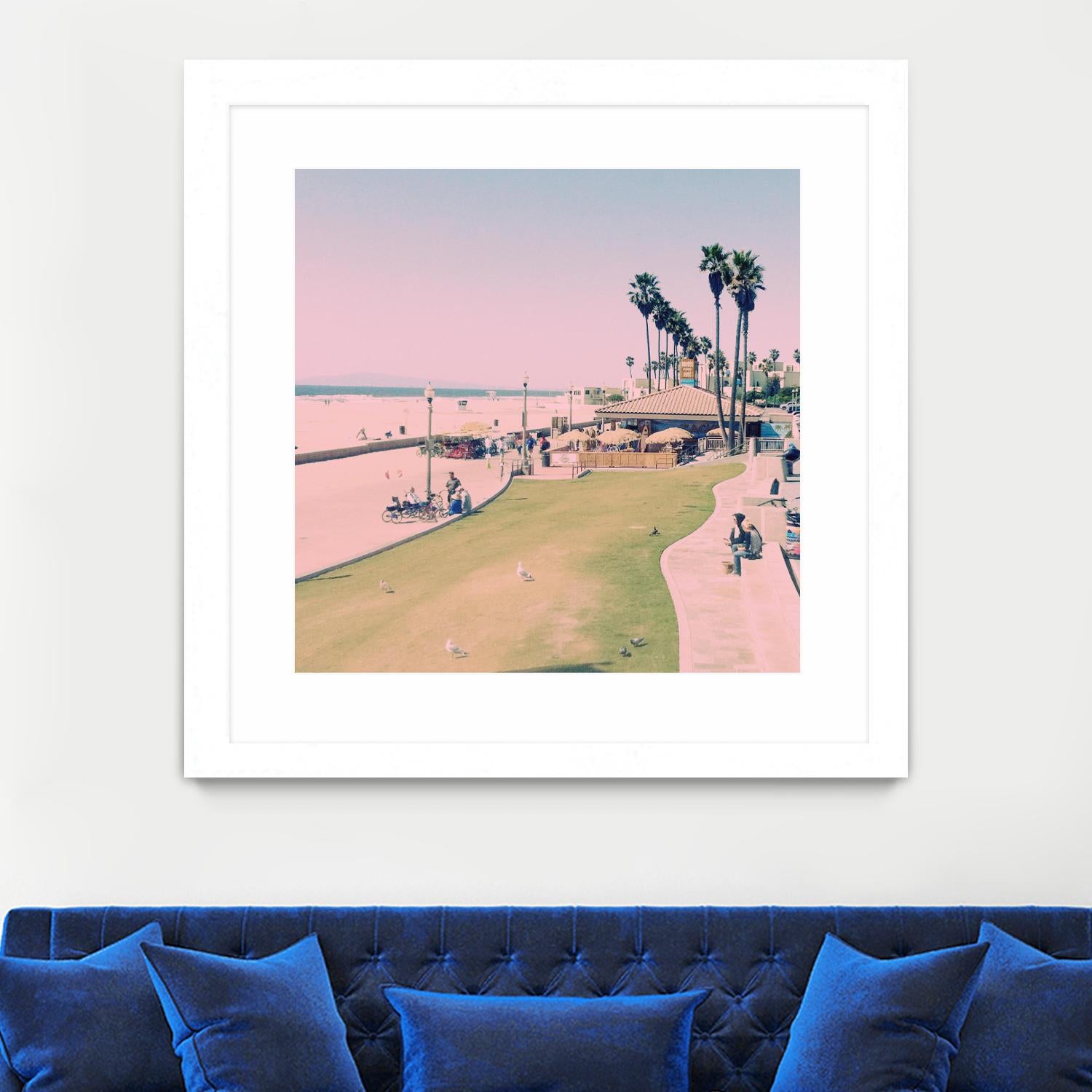 Summer Days by Lauren Schoepfer on GIANT ART - coastal