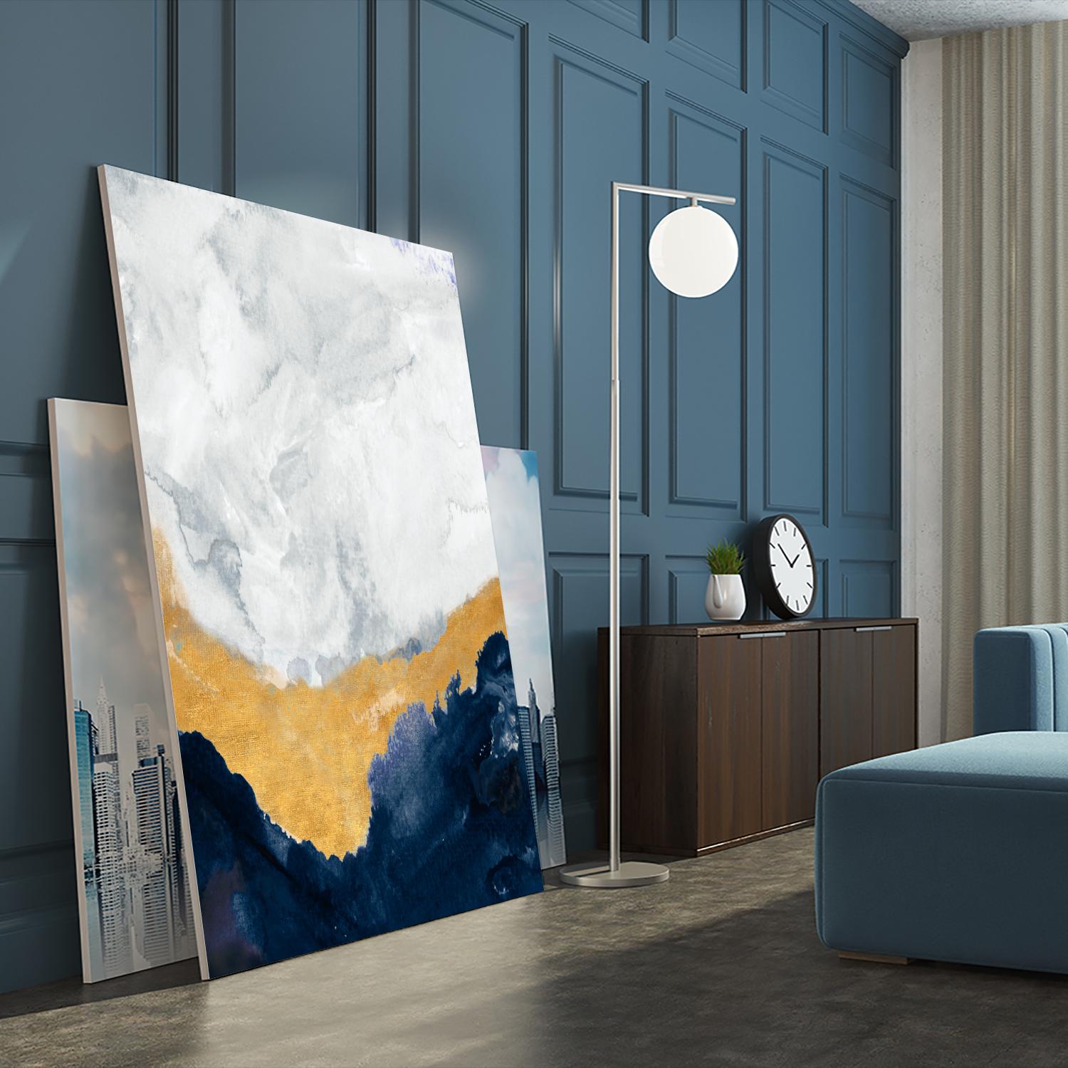 The Study Below by B. Danelle on GIANT ART - pink abstract