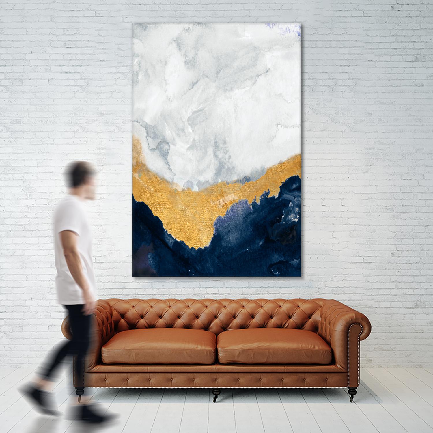 The Study Below by B. Danelle on GIANT ART - pink abstract