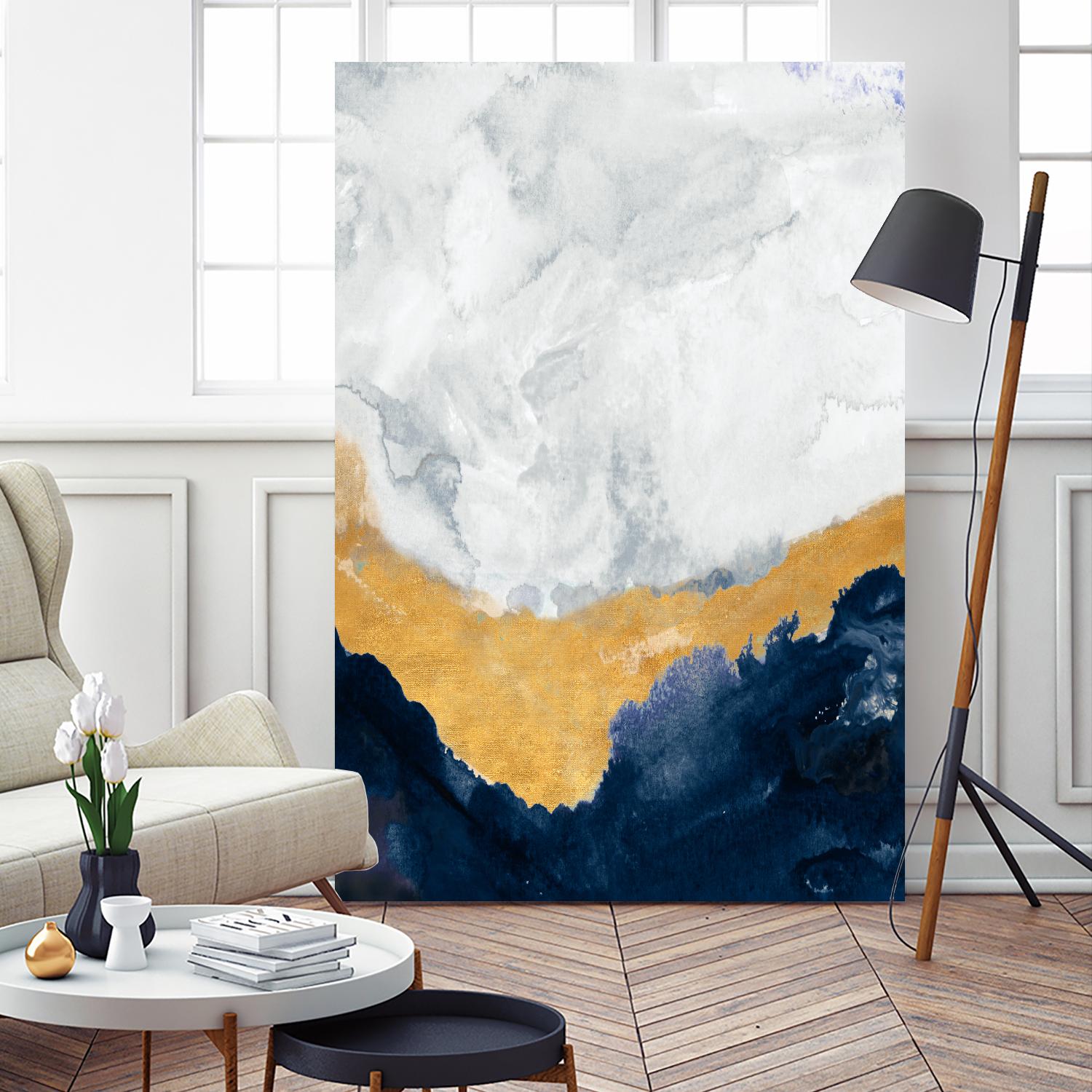 The Study Below by B. Danelle on GIANT ART - pink abstract