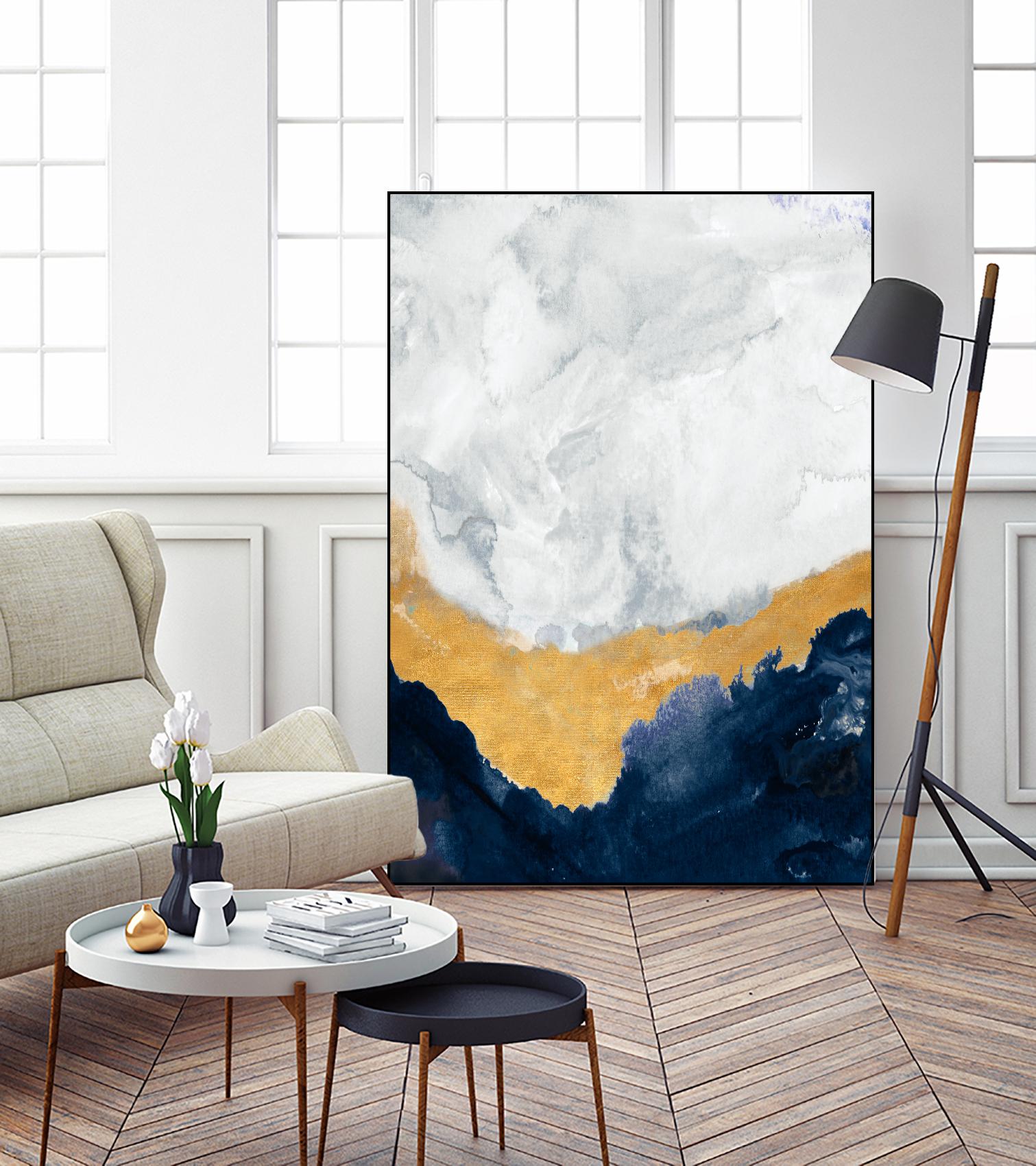 The Study Below by B. Danelle on GIANT ART - pink abstract