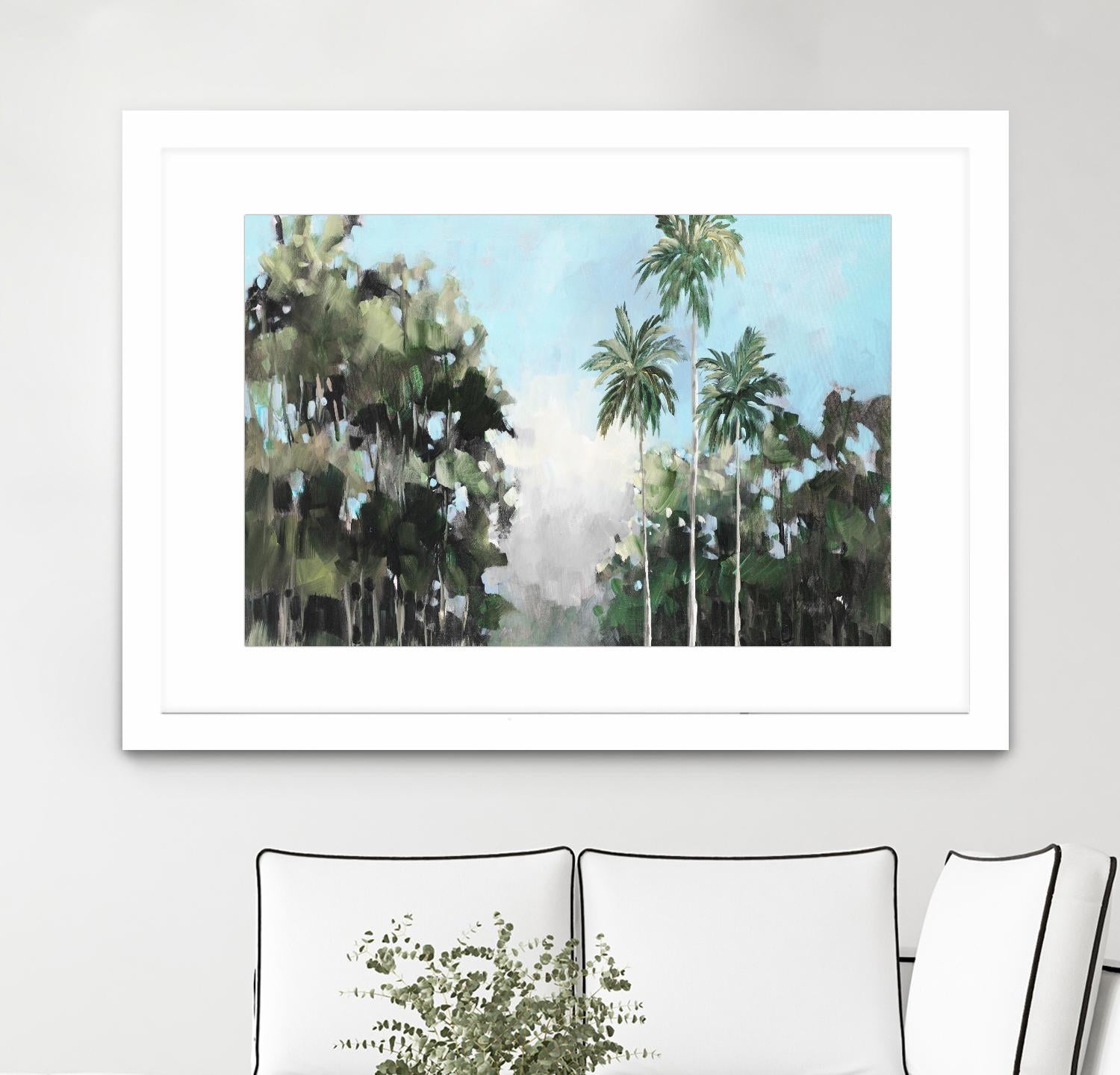 Palms On The Coast by Jane Slivka on GIANT ART - palms coastal