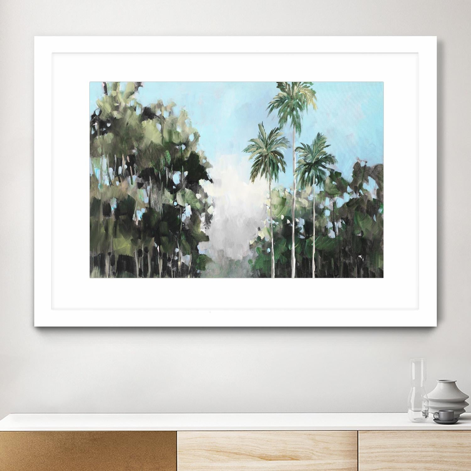 Palms On The Coast by Jane Slivka on GIANT ART - palms coastal