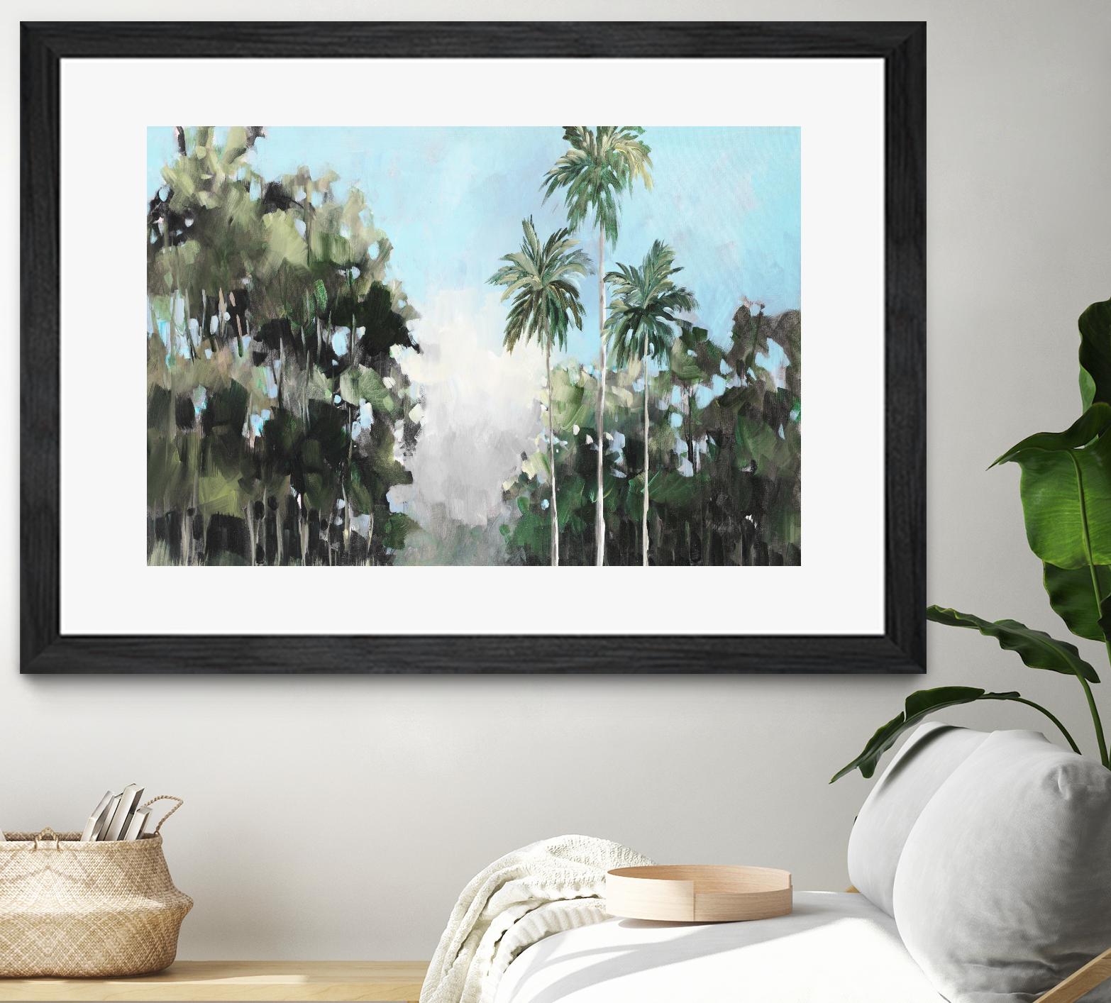 Palms On The Coast by Jane Slivka on GIANT ART - palms coastal