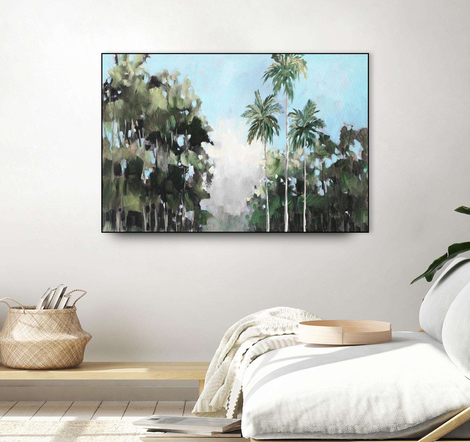 Palms On The Coast by Jane Slivka on GIANT ART - palms coastal