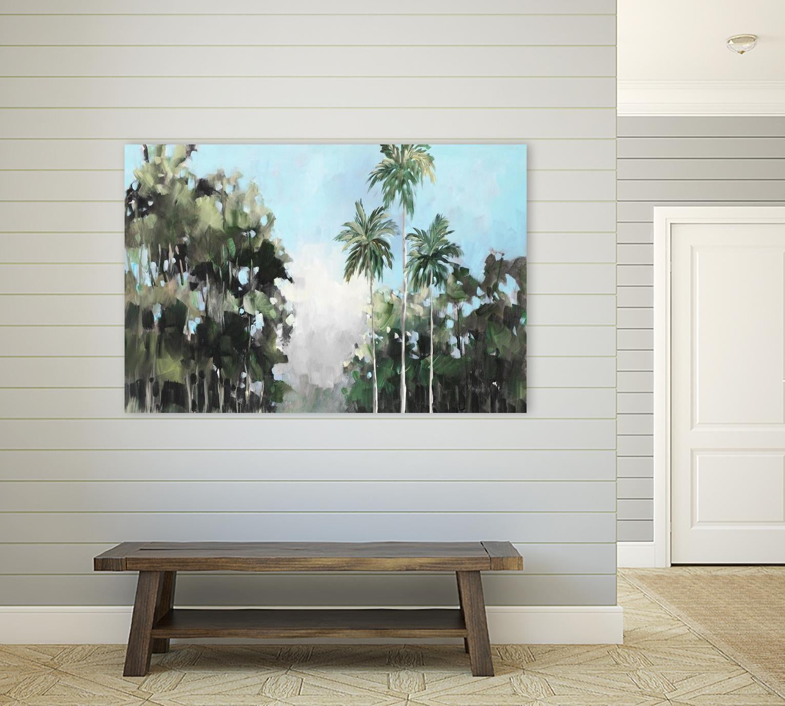 Palms On The Coast by Jane Slivka on GIANT ART - palms coastal
