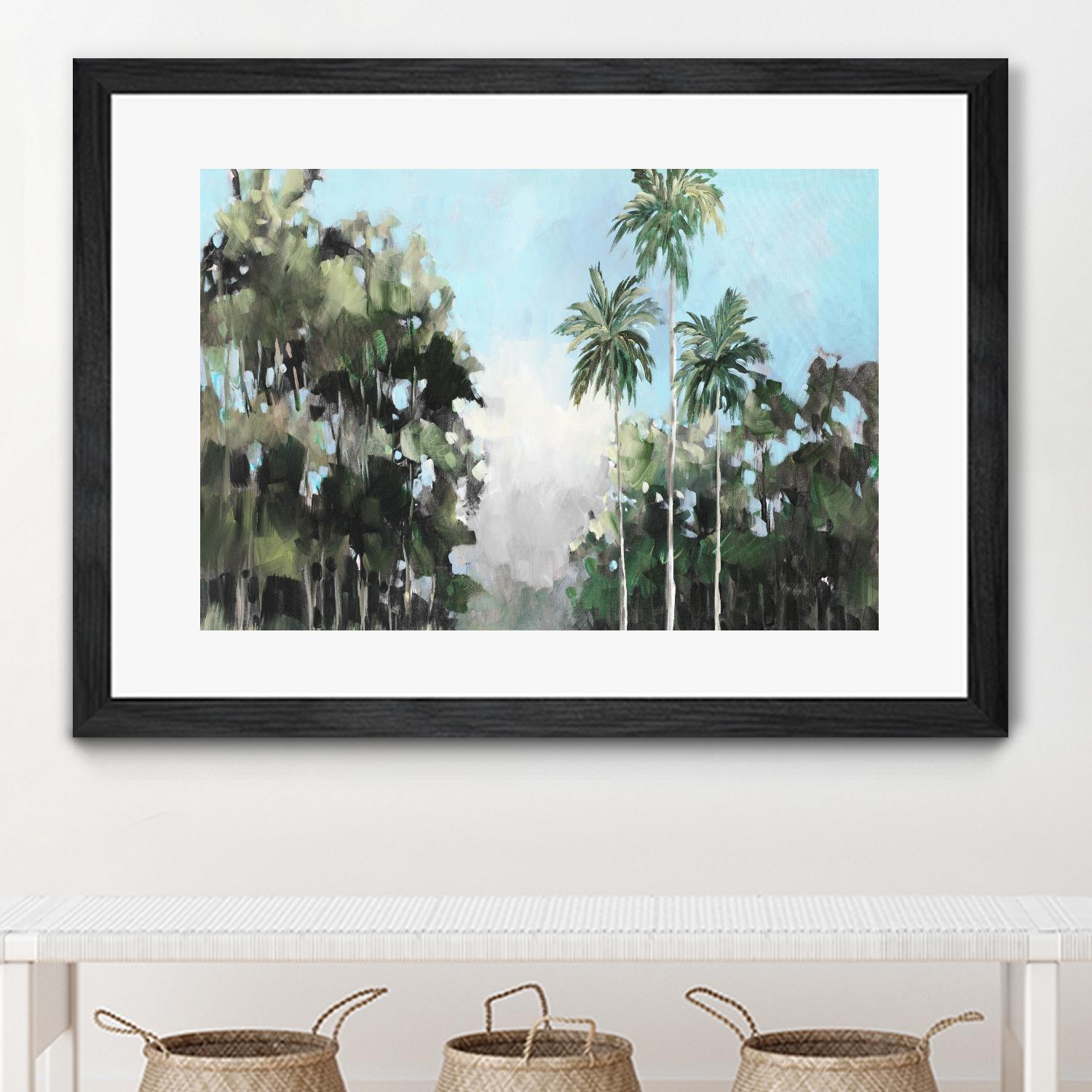 Palms On The Coast by Jane Slivka on GIANT ART - palms coastal