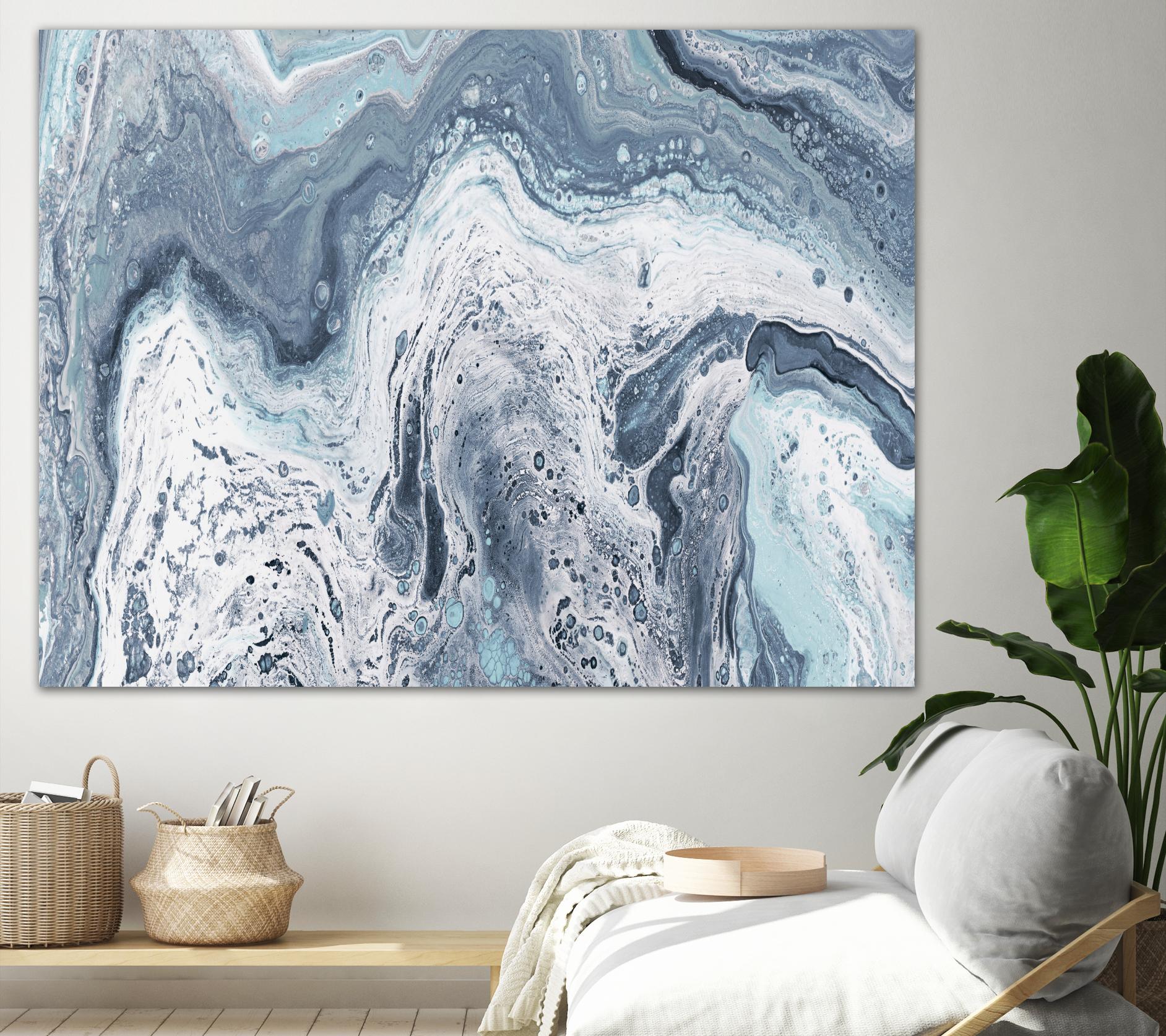 Calm Sea Abstract by Julie DeRice on GIANT ART - multi abstract