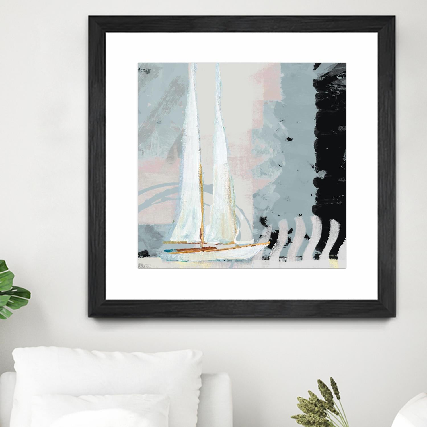 Boat Sailing II by Dan Meneely on GIANT ART - coastal