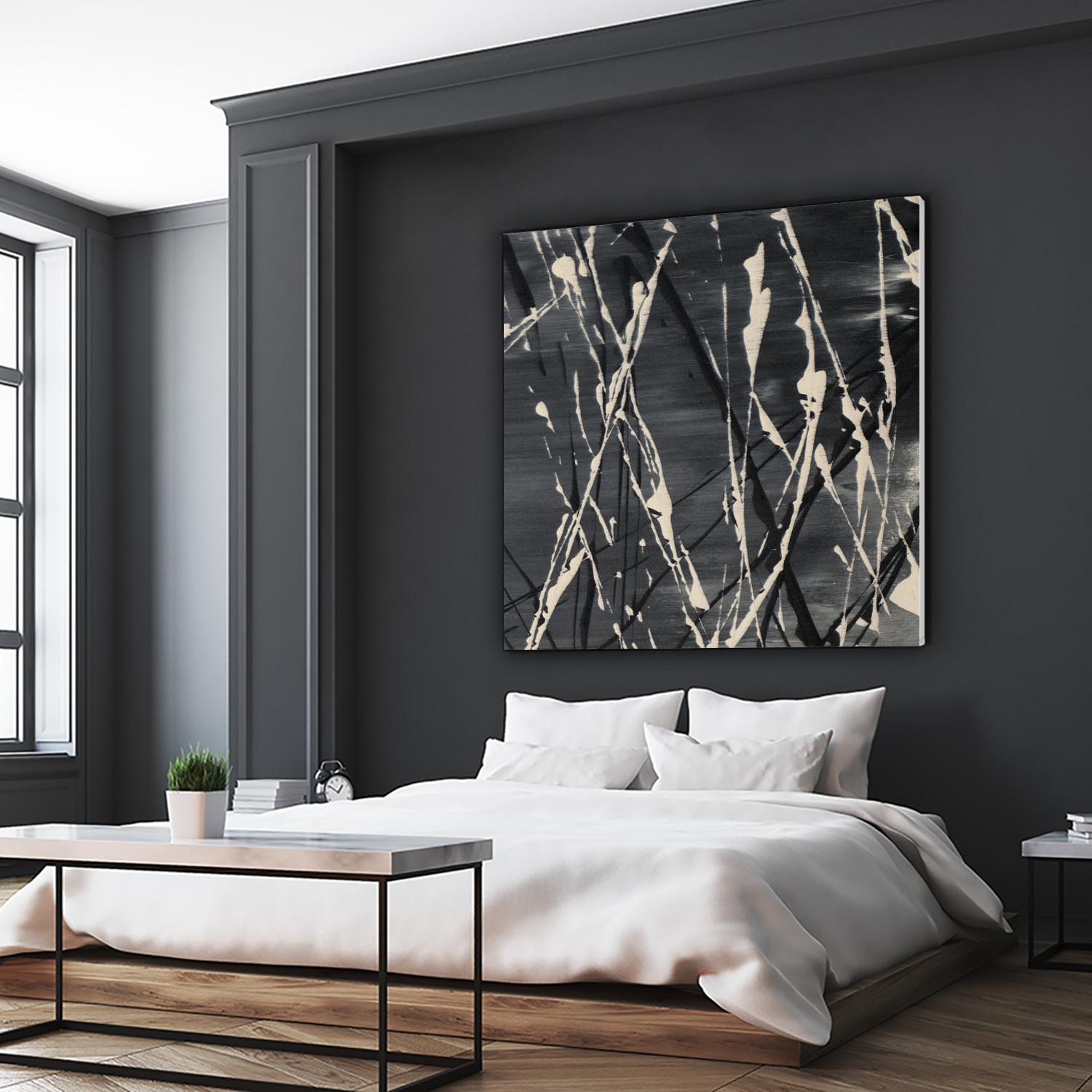 Dark Cloudy Mist II by Merri Pattinian on GIANT ART - abstract