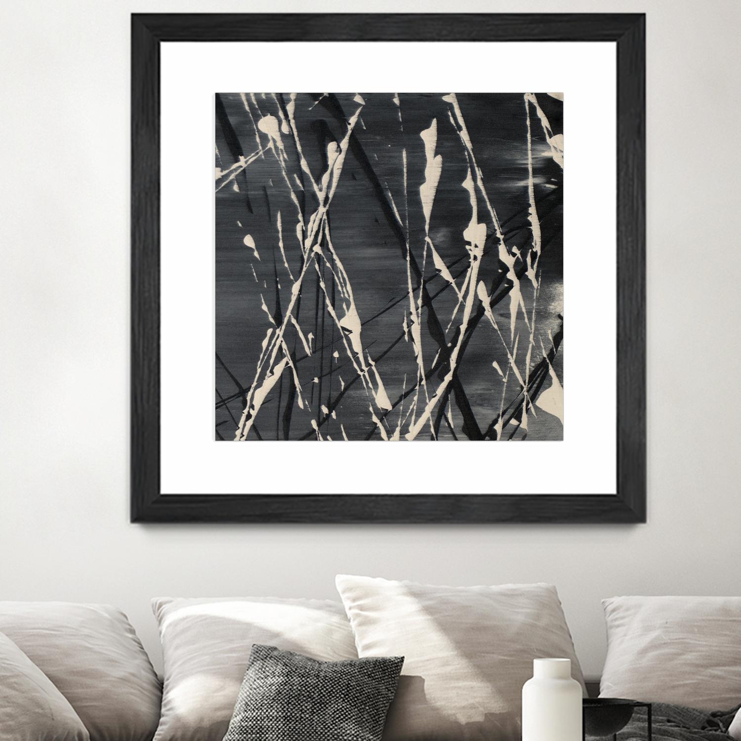 Dark Cloudy Mist II by Merri Pattinian on GIANT ART - abstract