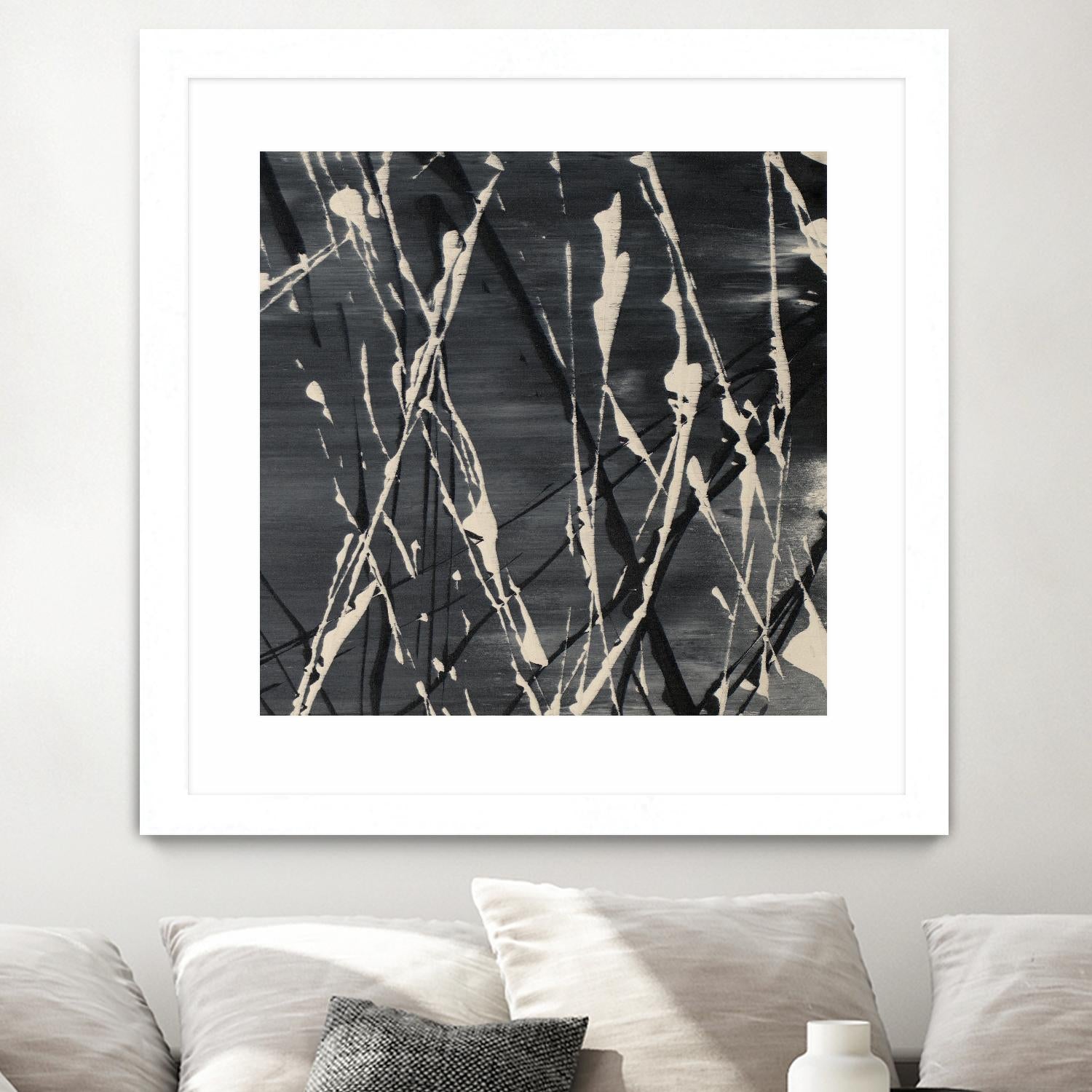 Dark Cloudy Mist II by Merri Pattinian on GIANT ART - abstract