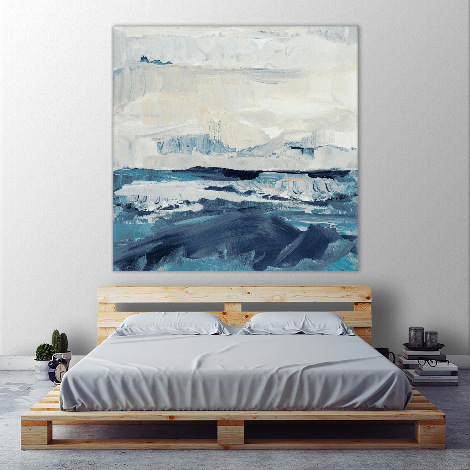 Freedom of the Blue Sea II by Lanie Loreth on GIANT ART - coastal abstract