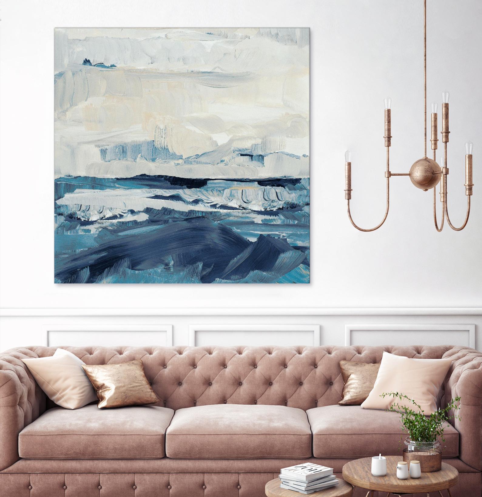 Freedom of the Blue Sea II by Lanie Loreth on GIANT ART - coastal abstract