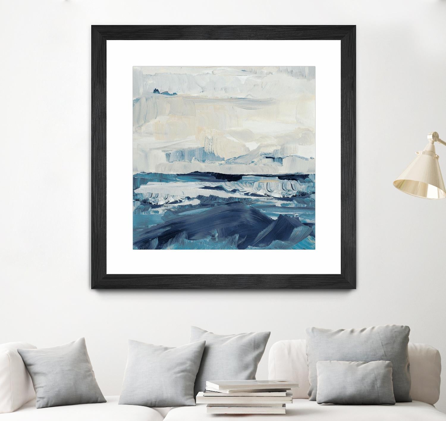 Freedom of the Blue Sea II by Lanie Loreth on GIANT ART - coastal abstract