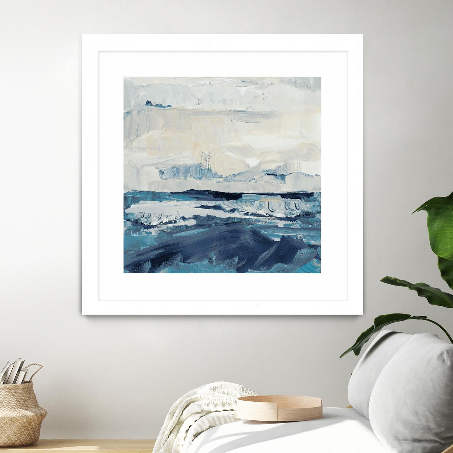 Freedom of the Blue Sea II by Lanie Loreth on GIANT ART - coastal abstract