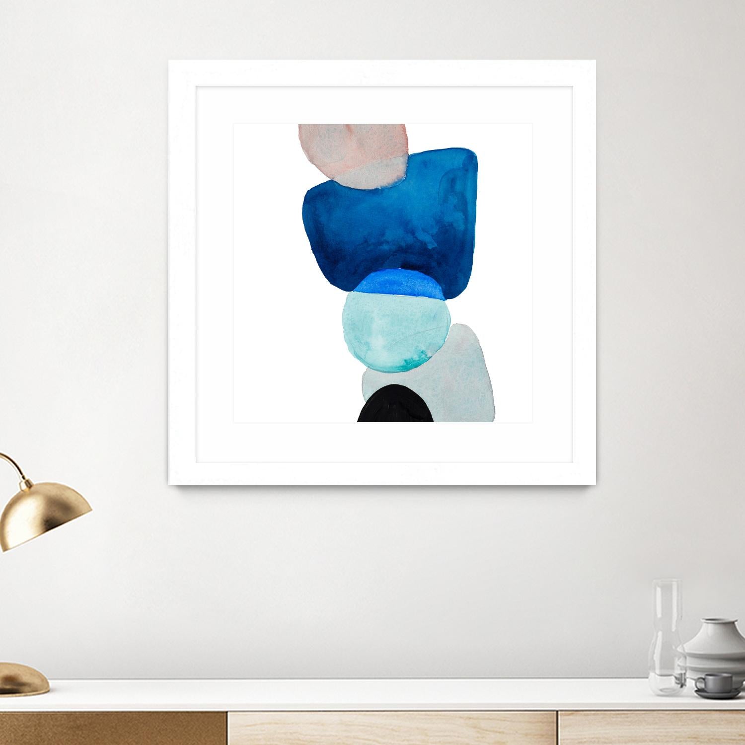 Head Over Heels Abstract I by Lanie Loreth on GIANT ART - multi Abstract