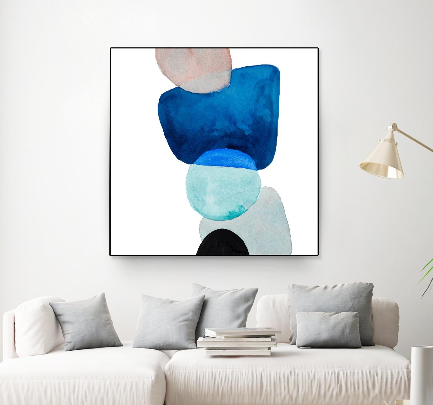 Head Over Heels Abstract I by Lanie Loreth on GIANT ART - multi Abstract