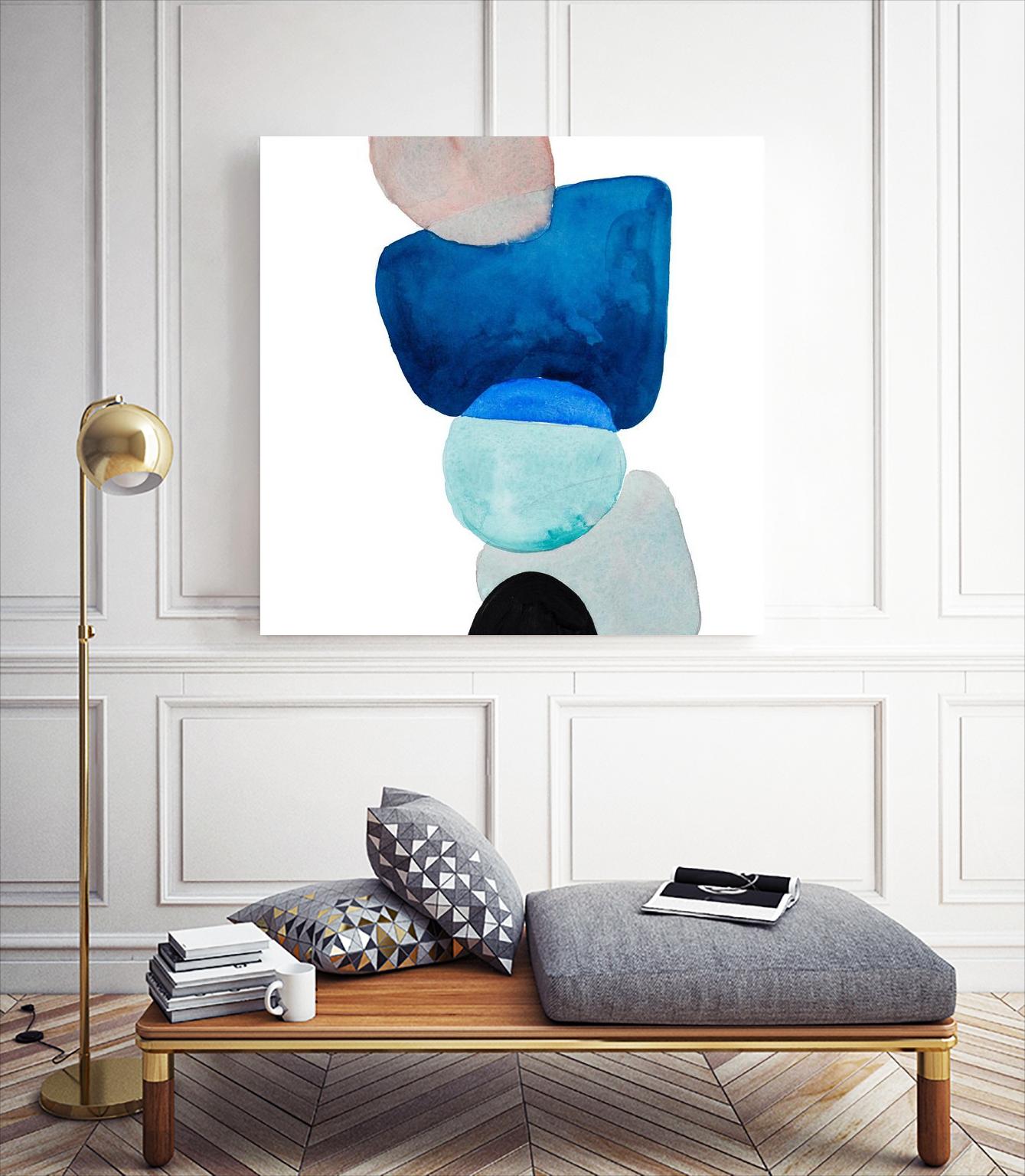 Head Over Heels Abstract I by Lanie Loreth on GIANT ART - multi Abstract