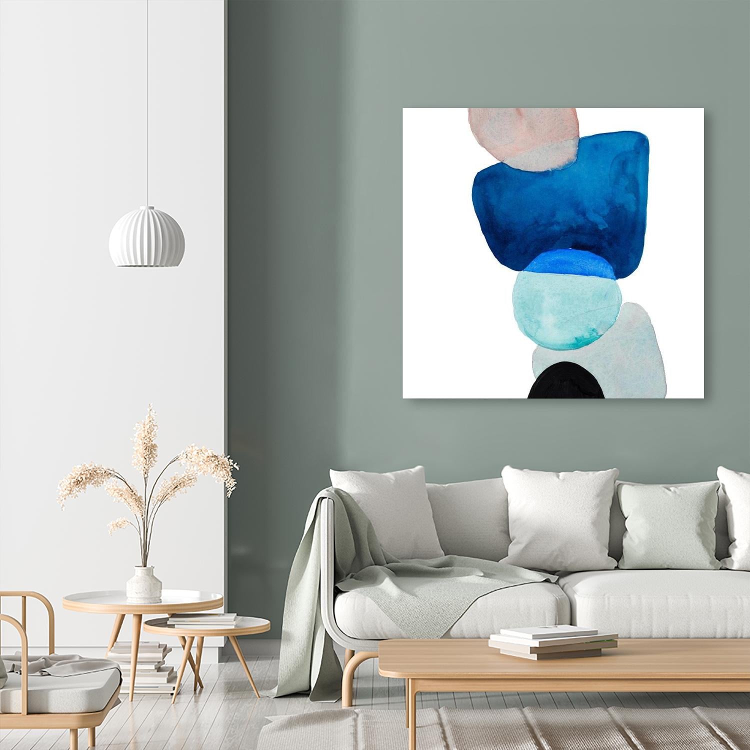 Head Over Heels Abstract I by Lanie Loreth on GIANT ART - multi Abstract
