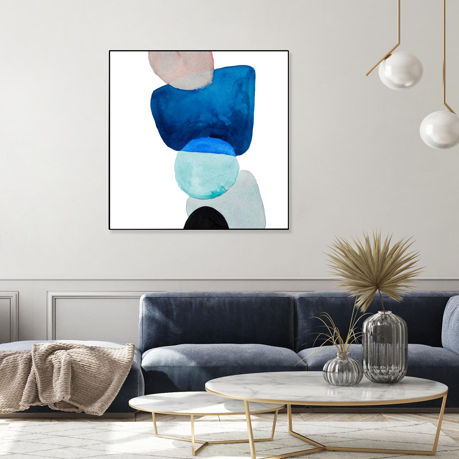 Head Over Heels Abstract I by Lanie Loreth on GIANT ART - multi Abstract