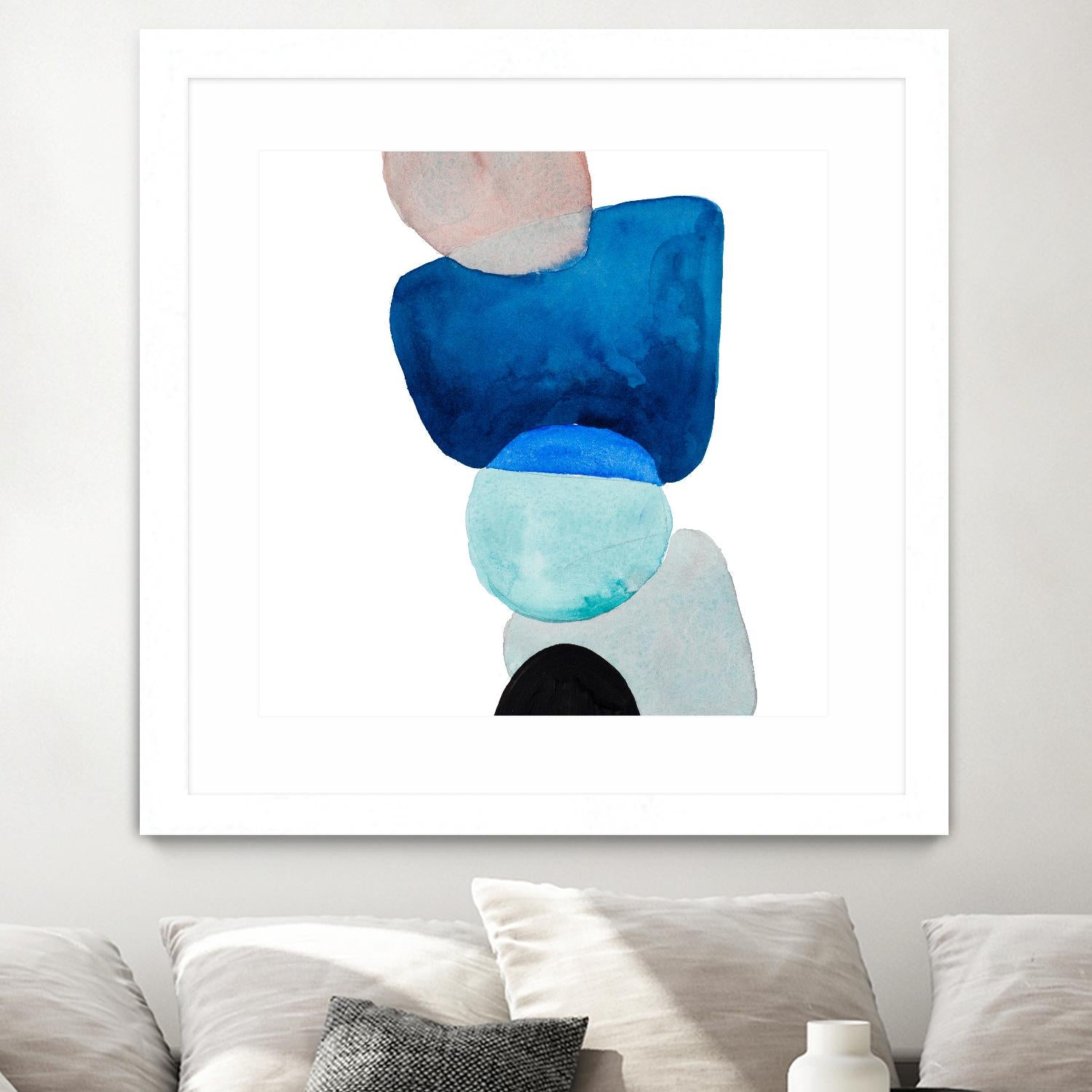 Head Over Heels Abstract I by Lanie Loreth on GIANT ART - multi Abstract