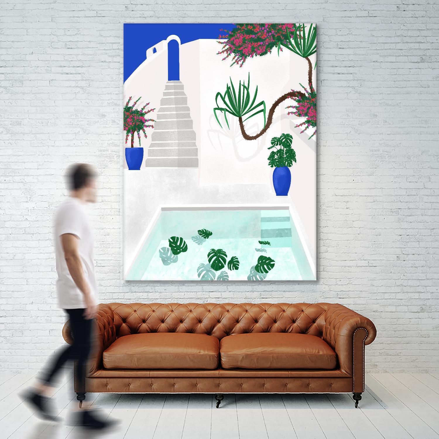 Living In Greece by Jen Bucheli on GIANT ART - architecture travel