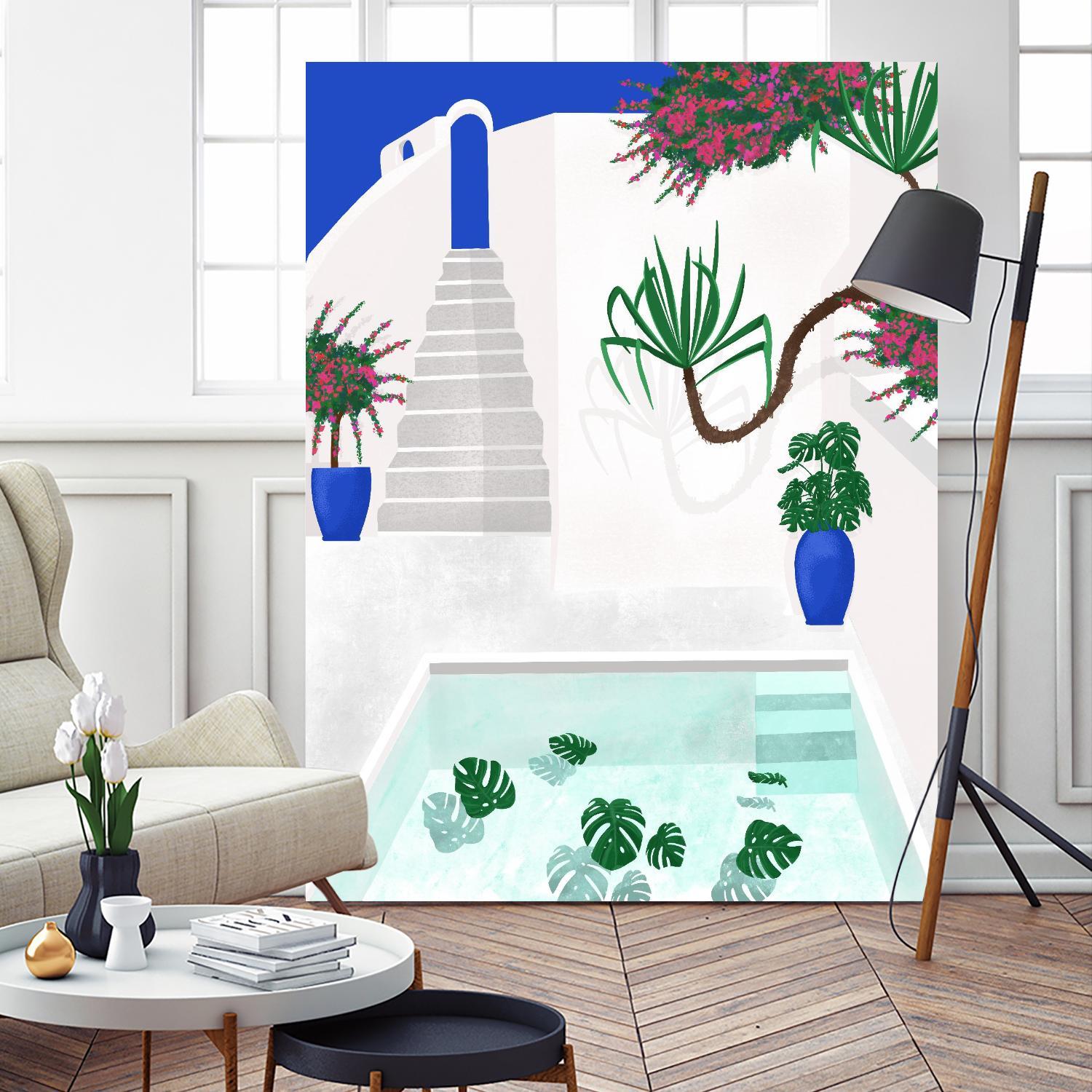 Living In Greece by Jen Bucheli on GIANT ART - architecture travel