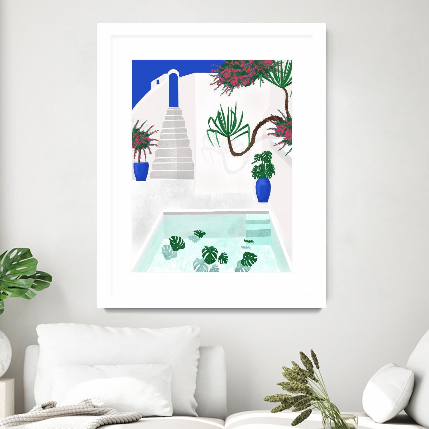 Living In Greece by Jen Bucheli on GIANT ART - architecture travel