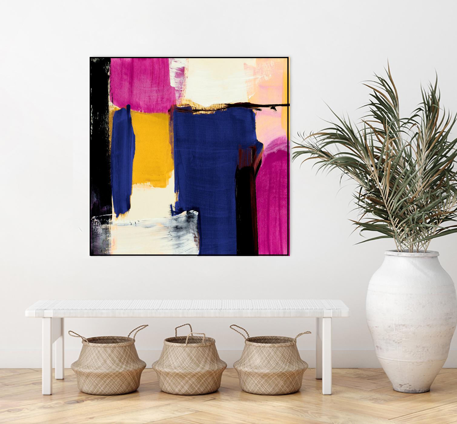 Spontaneous by Lanie Loreth on GIANT ART - pink Abstract
