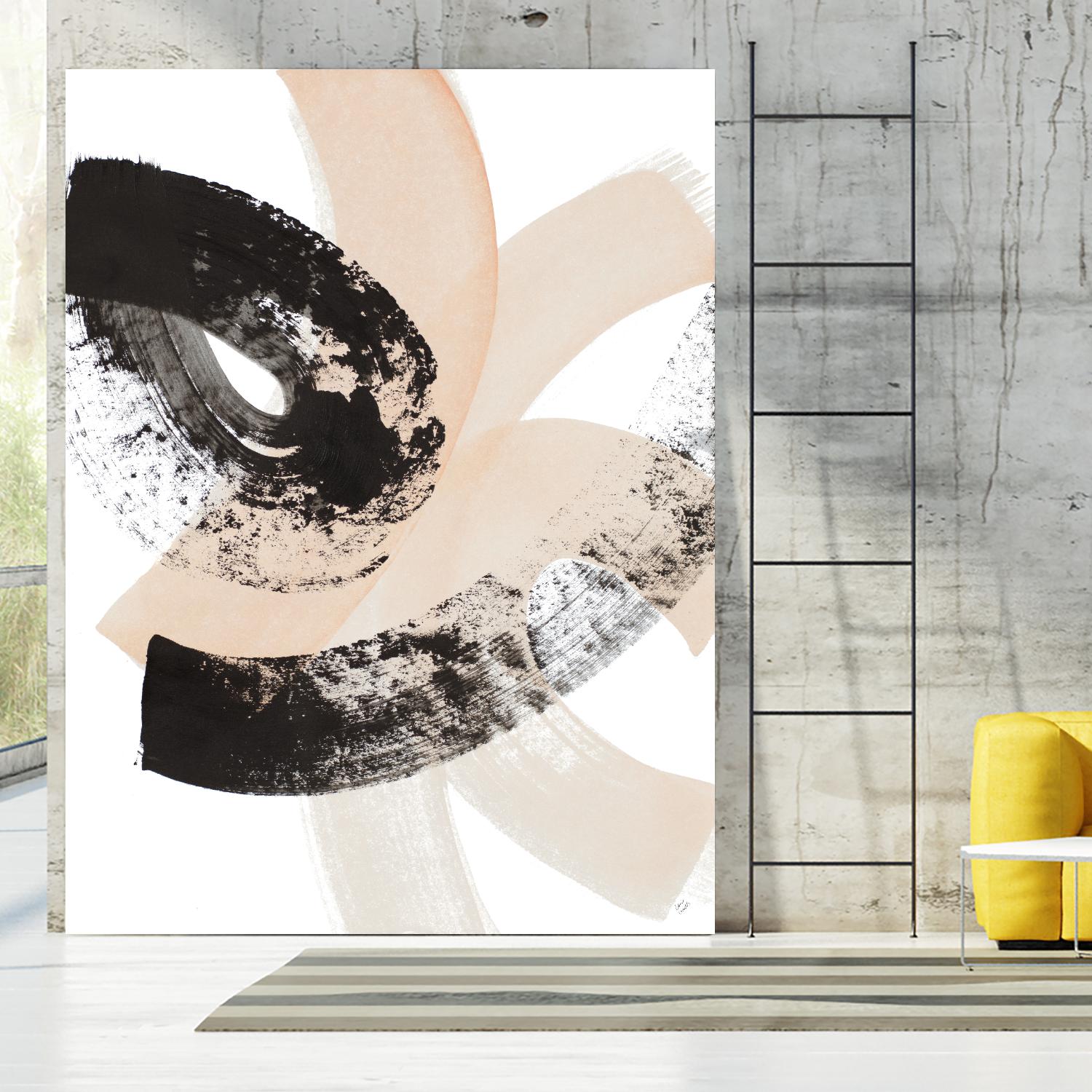 From Vision to Reality IV by Lanie Loreth on GIANT ART - peach abstract