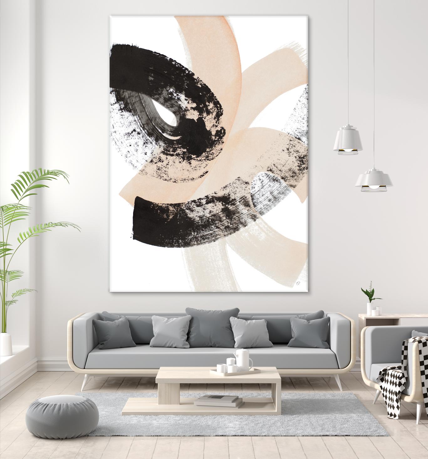 From Vision to Reality IV by Lanie Loreth on GIANT ART - peach abstract