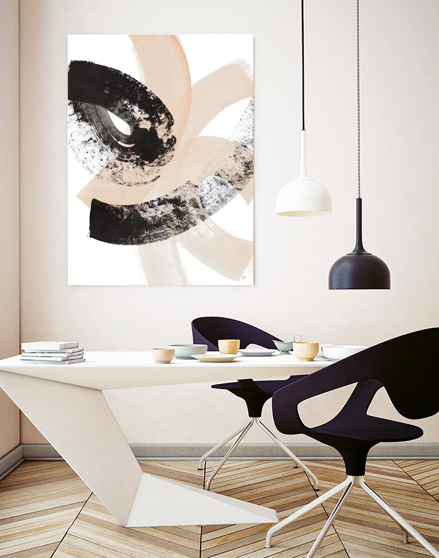 From Vision to Reality IV by Lanie Loreth on GIANT ART - peach abstract