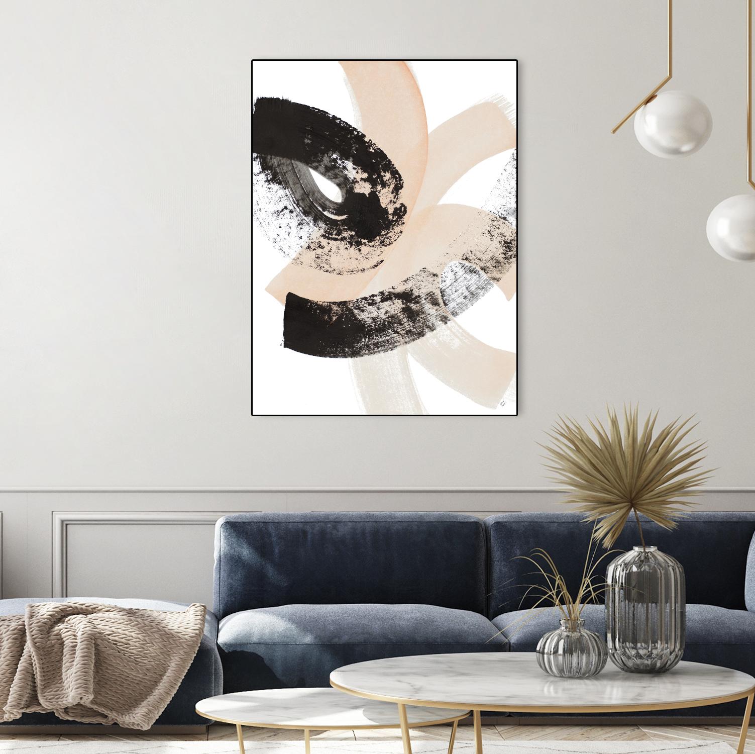 From Vision to Reality IV by Lanie Loreth on GIANT ART - peach abstract