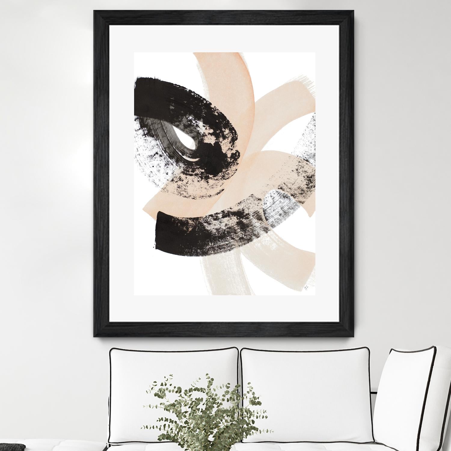 From Vision to Reality IV by Lanie Loreth on GIANT ART - peach abstract