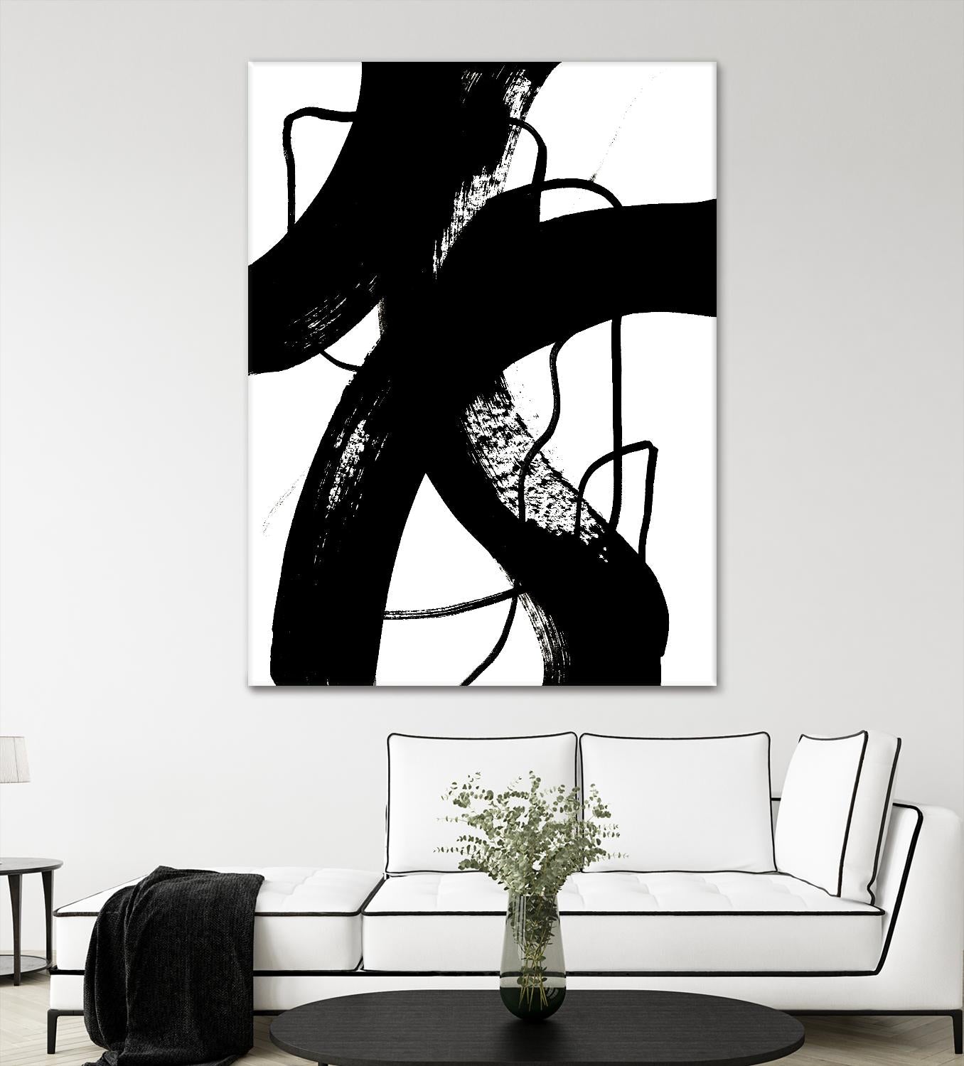 BlackThoroughfares I by Lanie Loreth on GIANT ART - white black & white