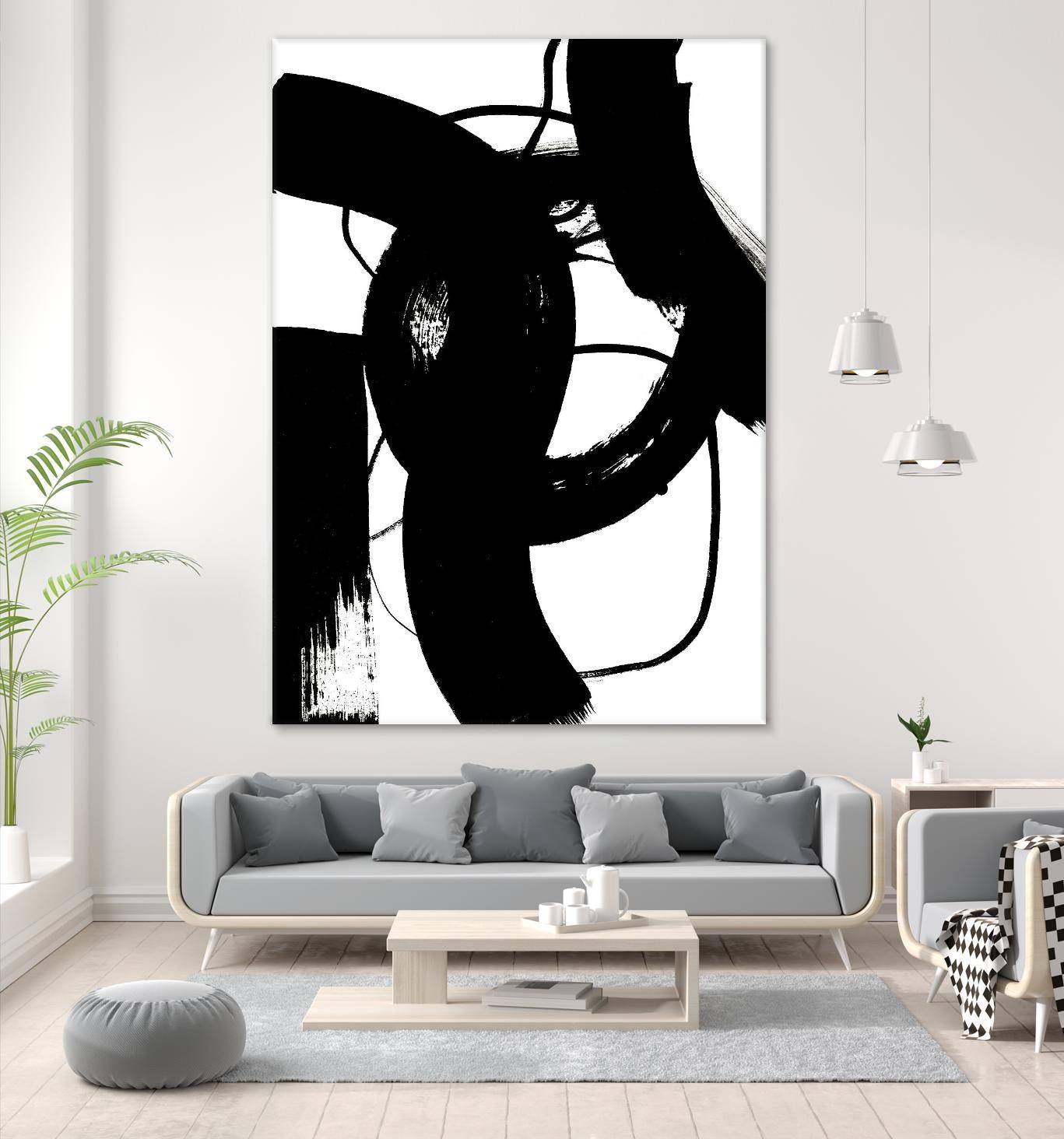 BlackThoroughfares II by Lanie Loreth on GIANT ART - white black & white