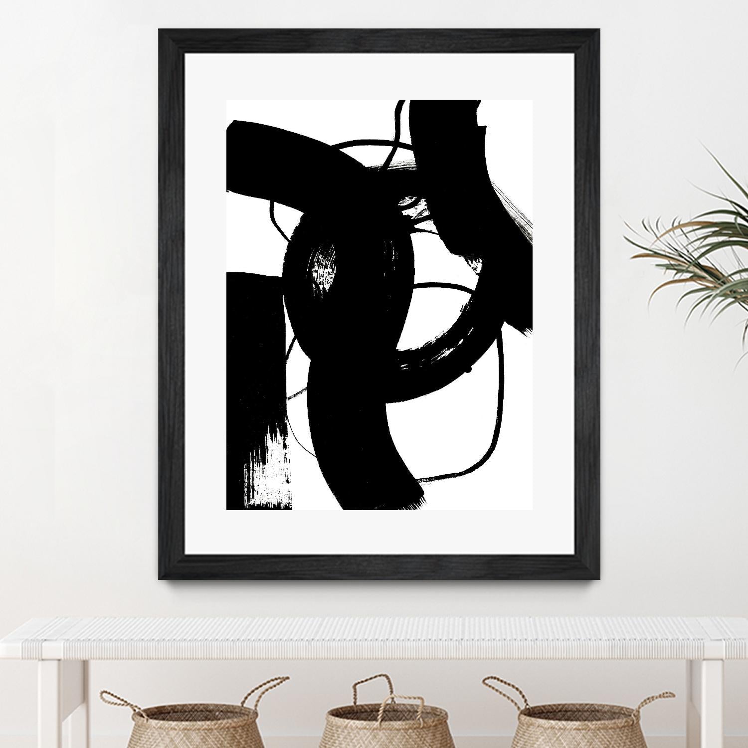 BlackThoroughfares II by Lanie Loreth on GIANT ART - white black & white